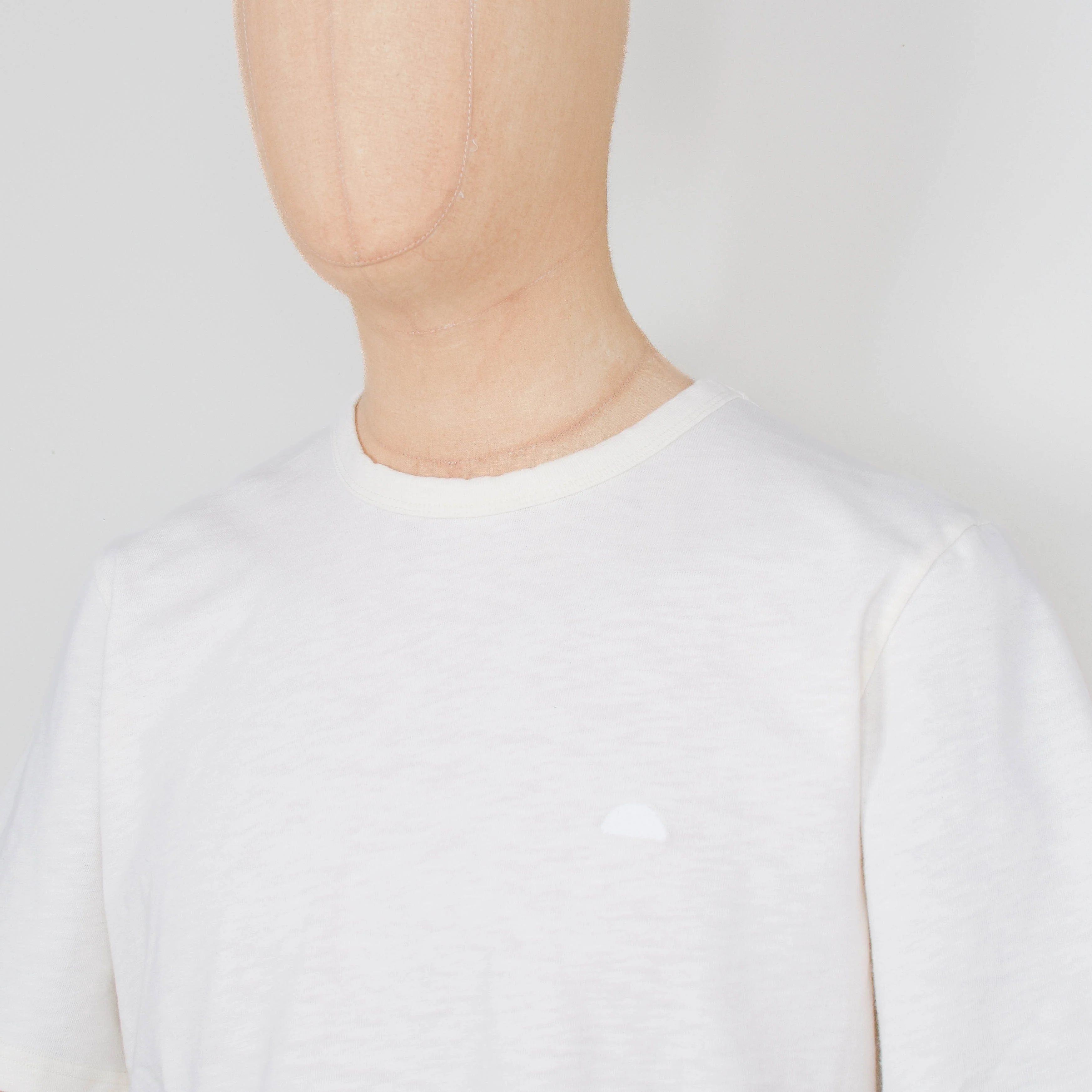 Folk Slub Tee - Ecru / Off White - Image 2