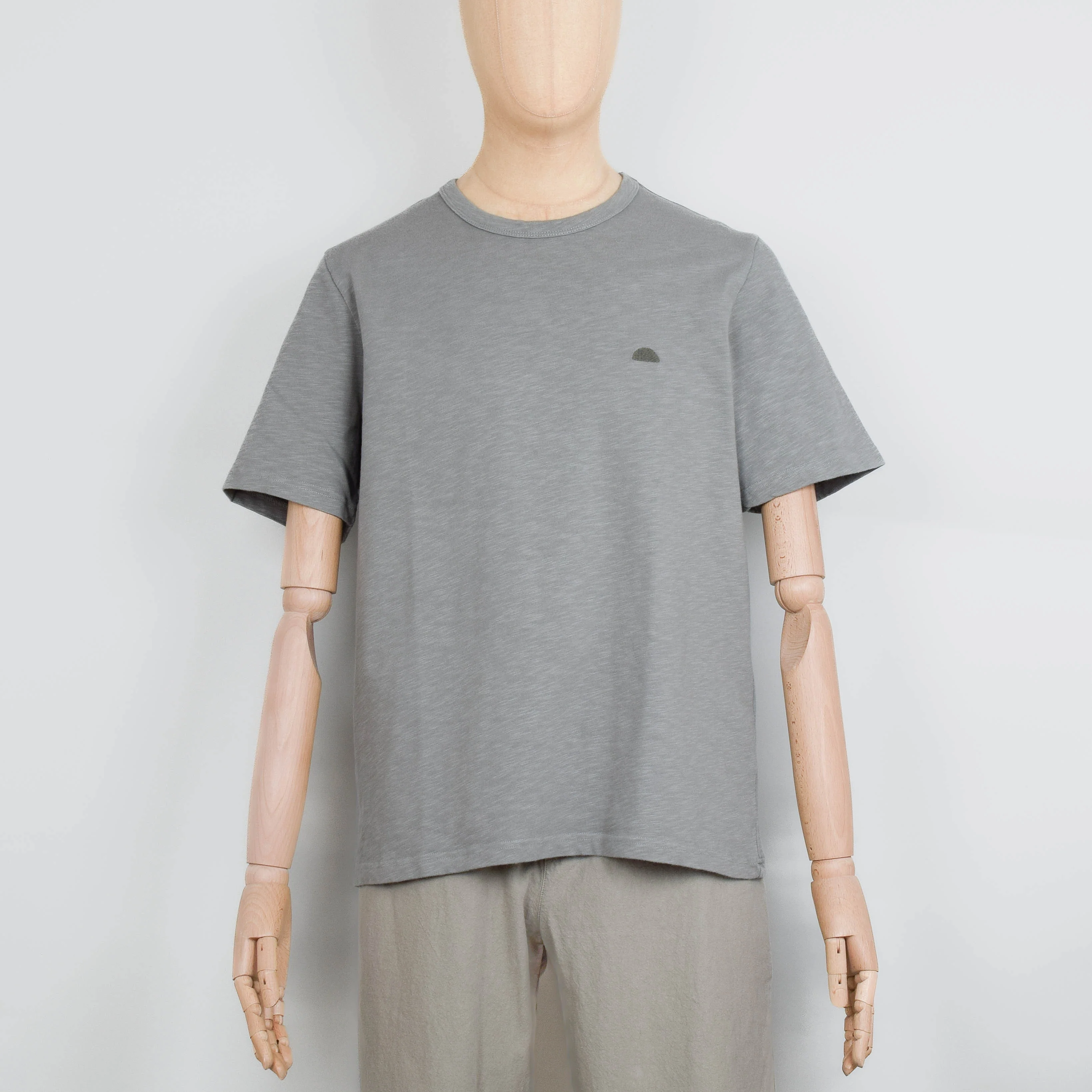 Folk Slub Tee - Light Sage