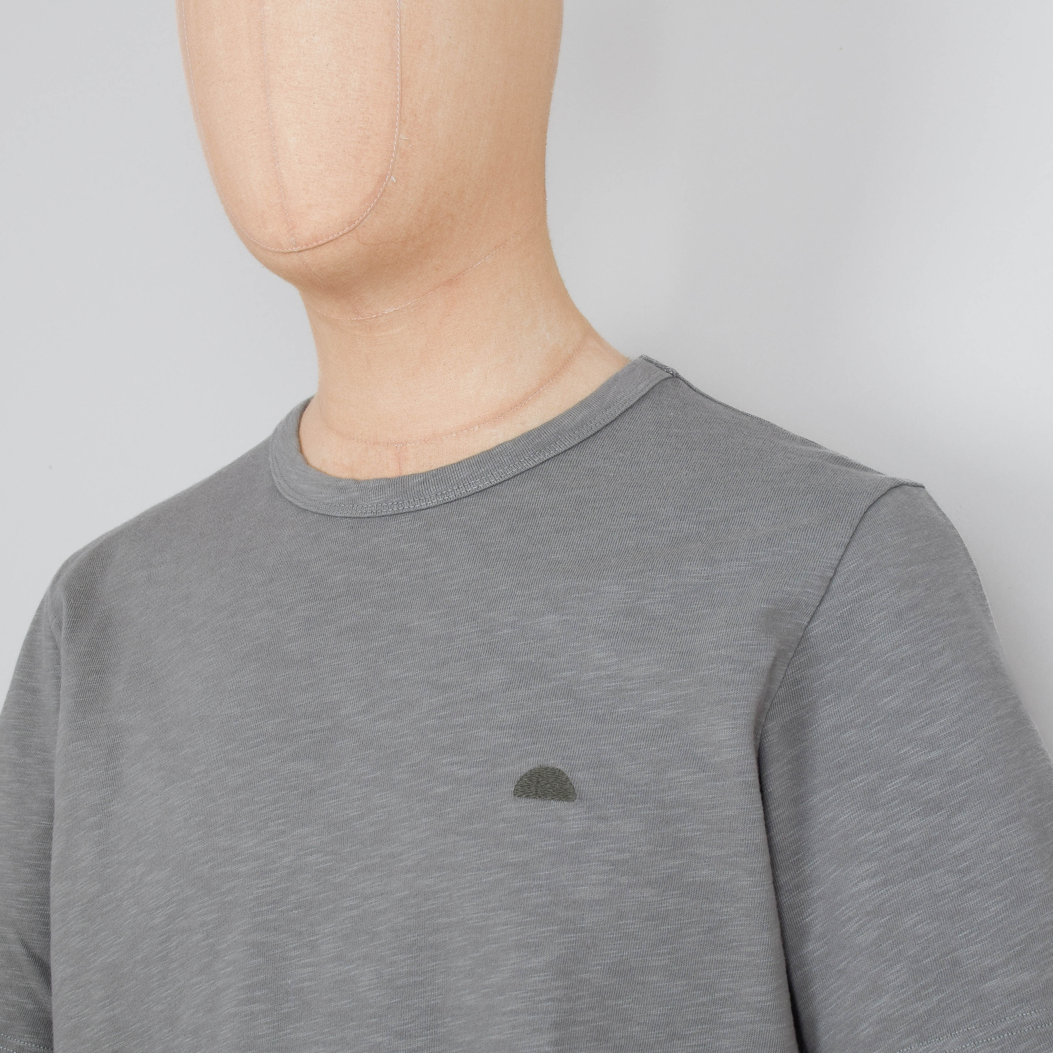 Folk Slub Tee - Light Sage - Image 2