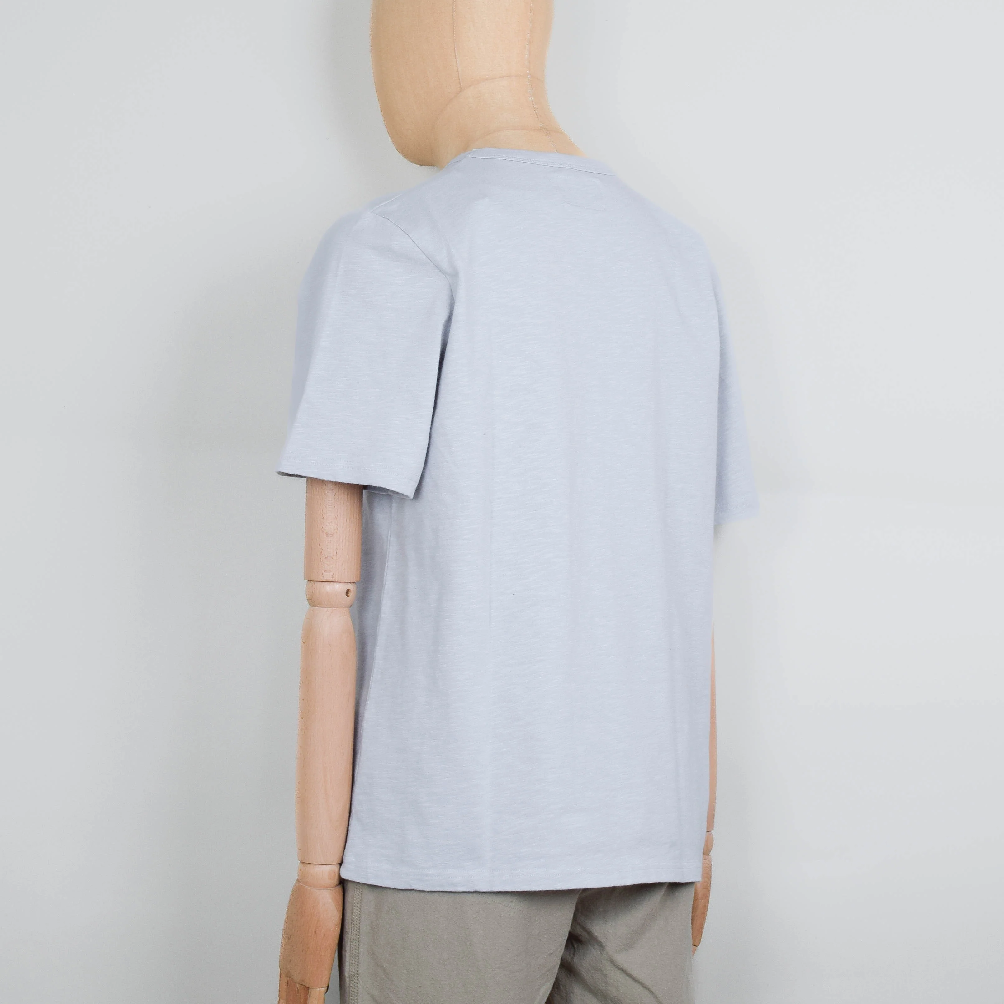 Folk Slub Tee - Mineral Blue - Image 3