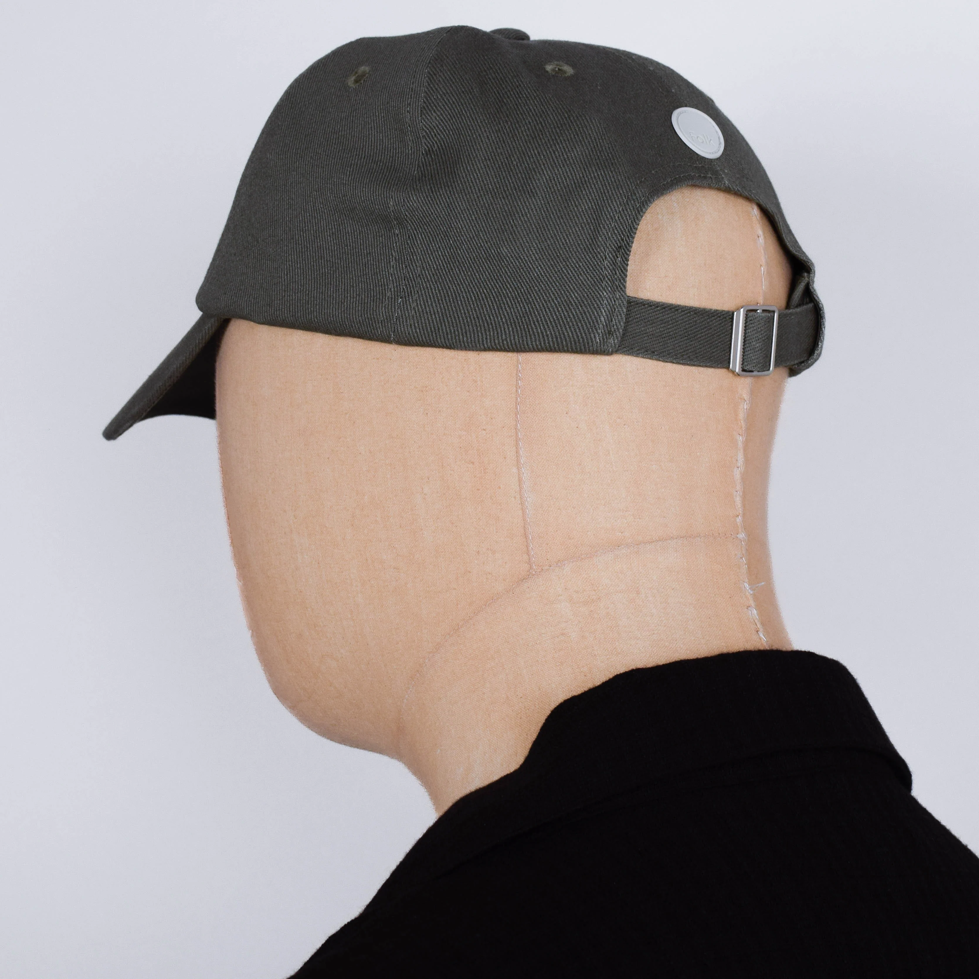 Folk Twill Cap - Dark Sage - Image 3