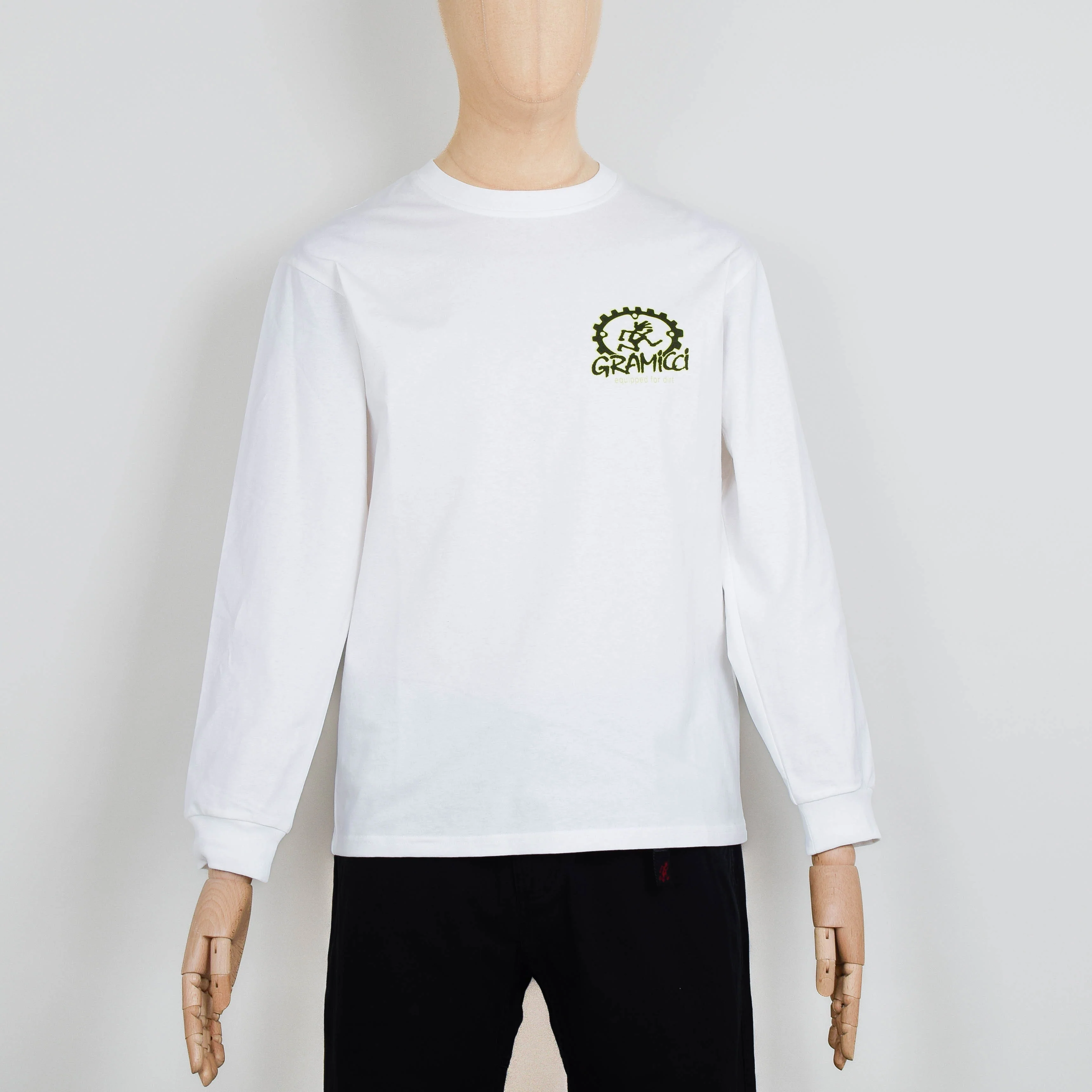 Gramicci Equipped For Dirt L/S Tee - White