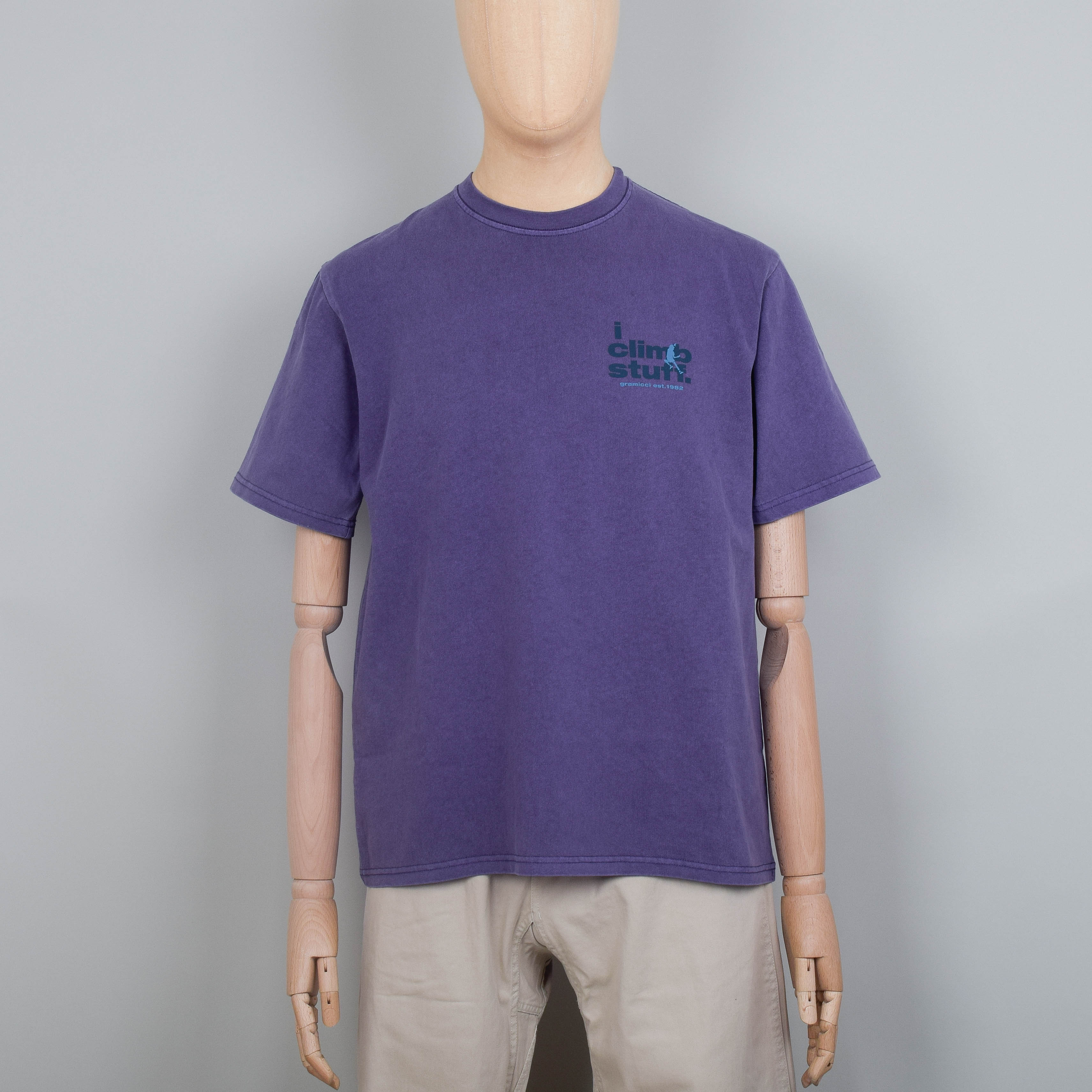 Gramicci I Climb Stuff Tee - Purple Pigment