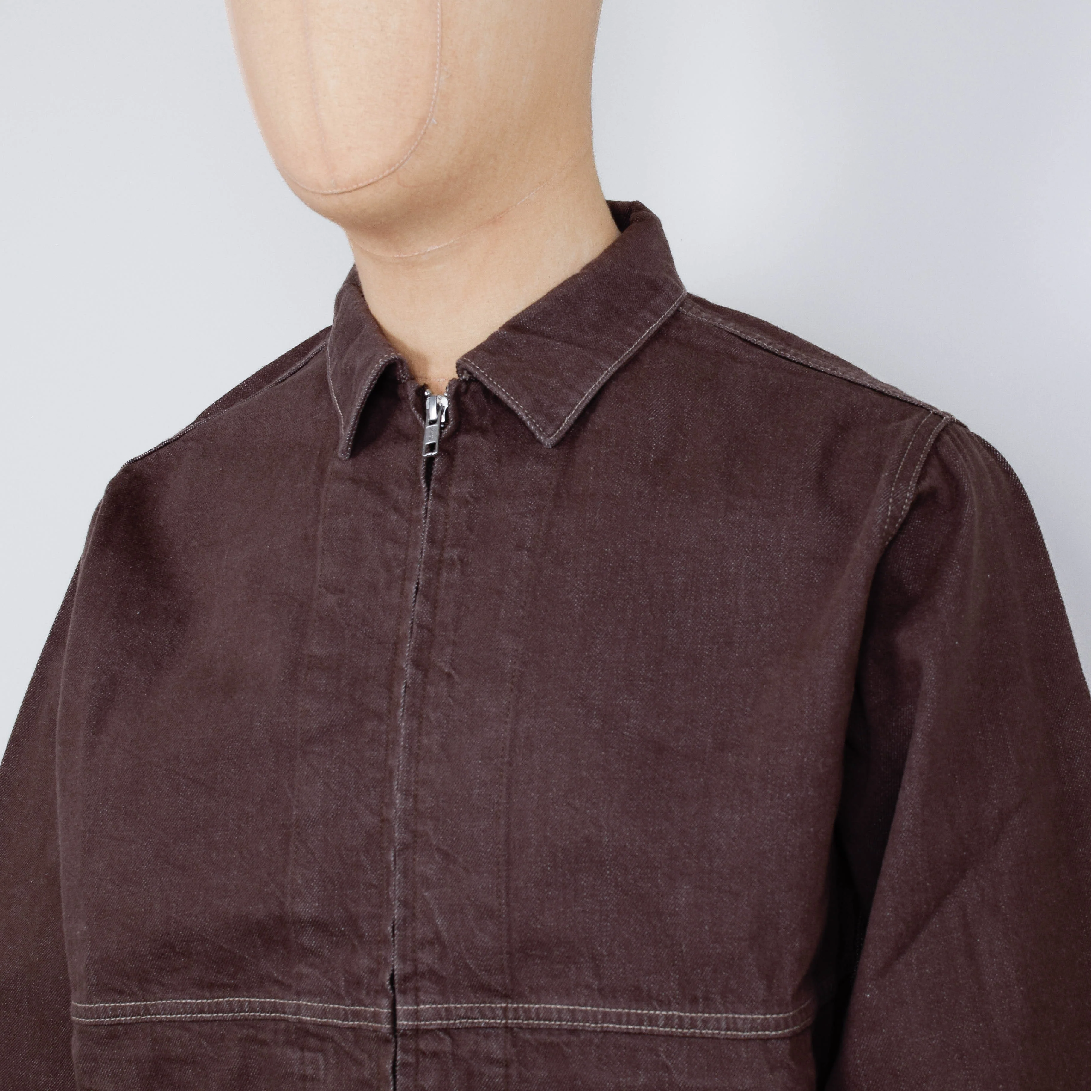 Gramicci Japanese Slub Denim Jacket - Amber - Image 2