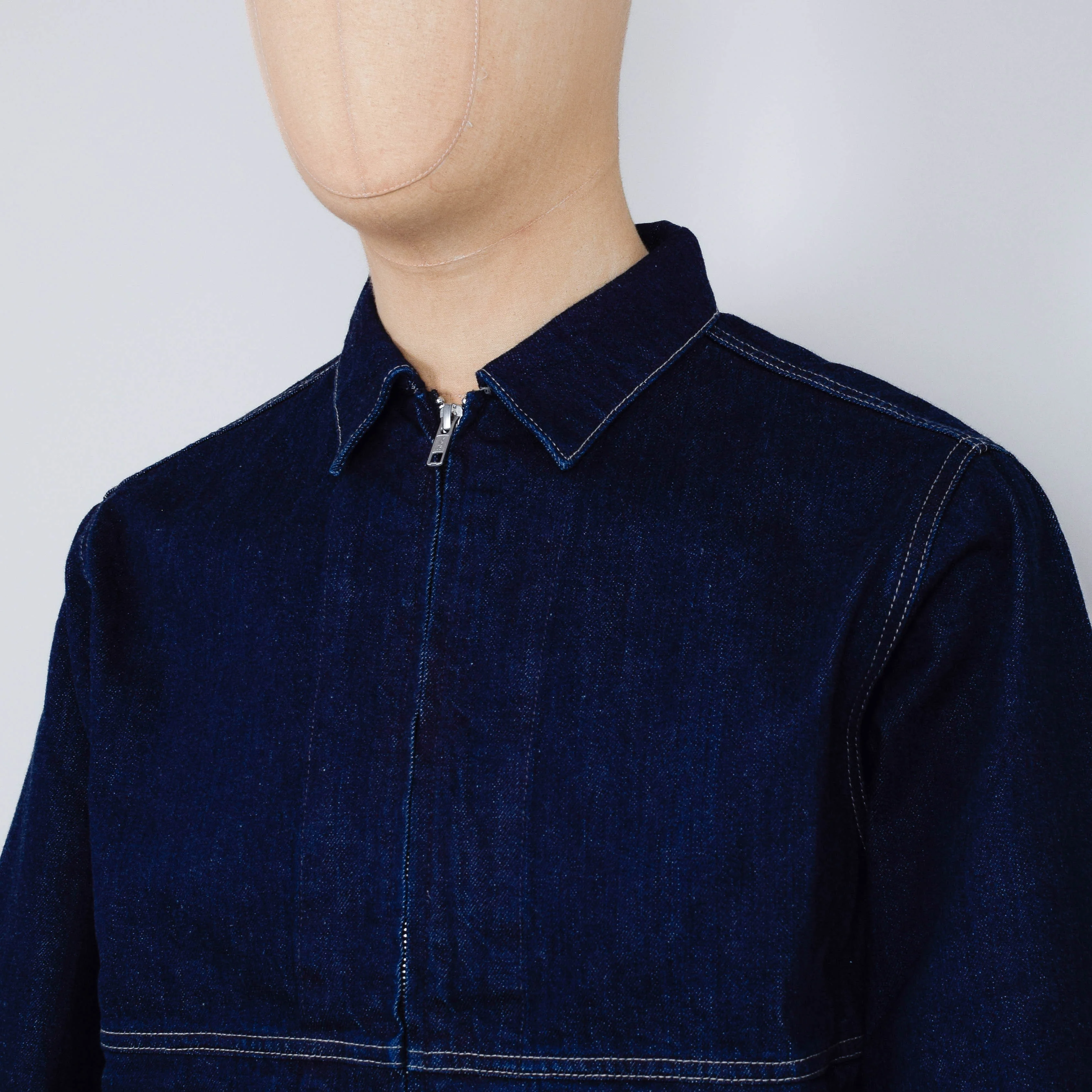 Gramicci Japanese Slub Denim Jacket - Indigo - Image 2