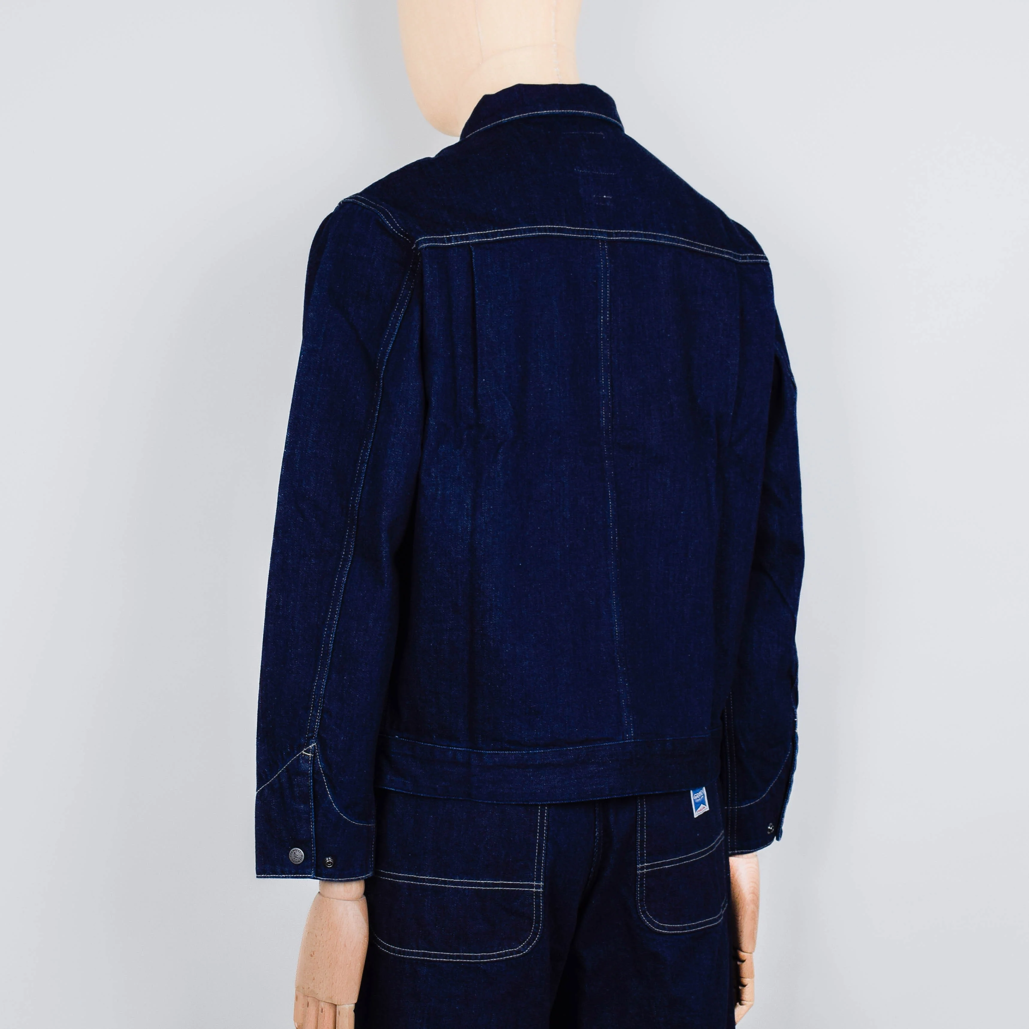 Gramicci Japanese Slub Denim Jacket - Indigo - Image 3