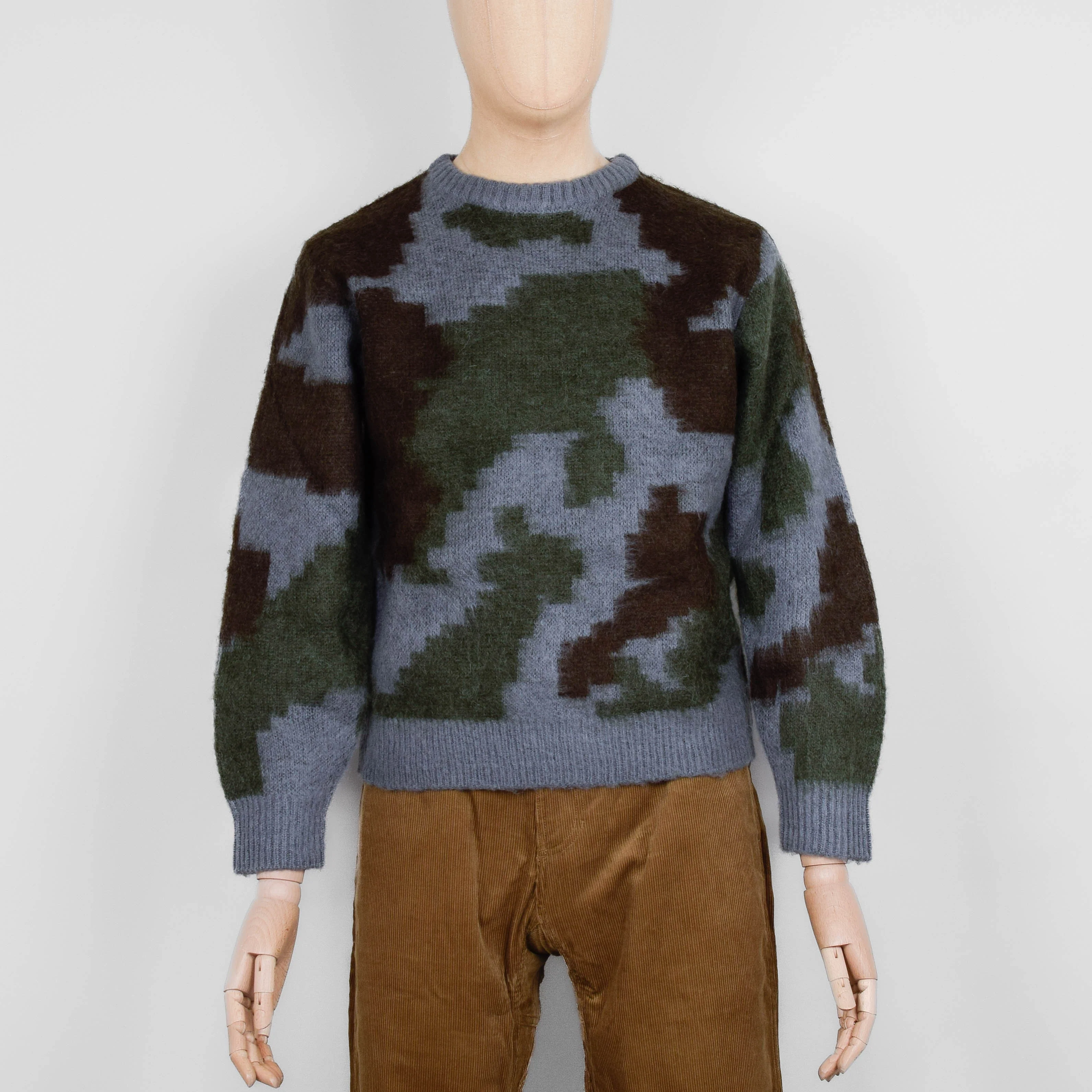 Gramicci Mohair Sweater - Jungle Digi Camo