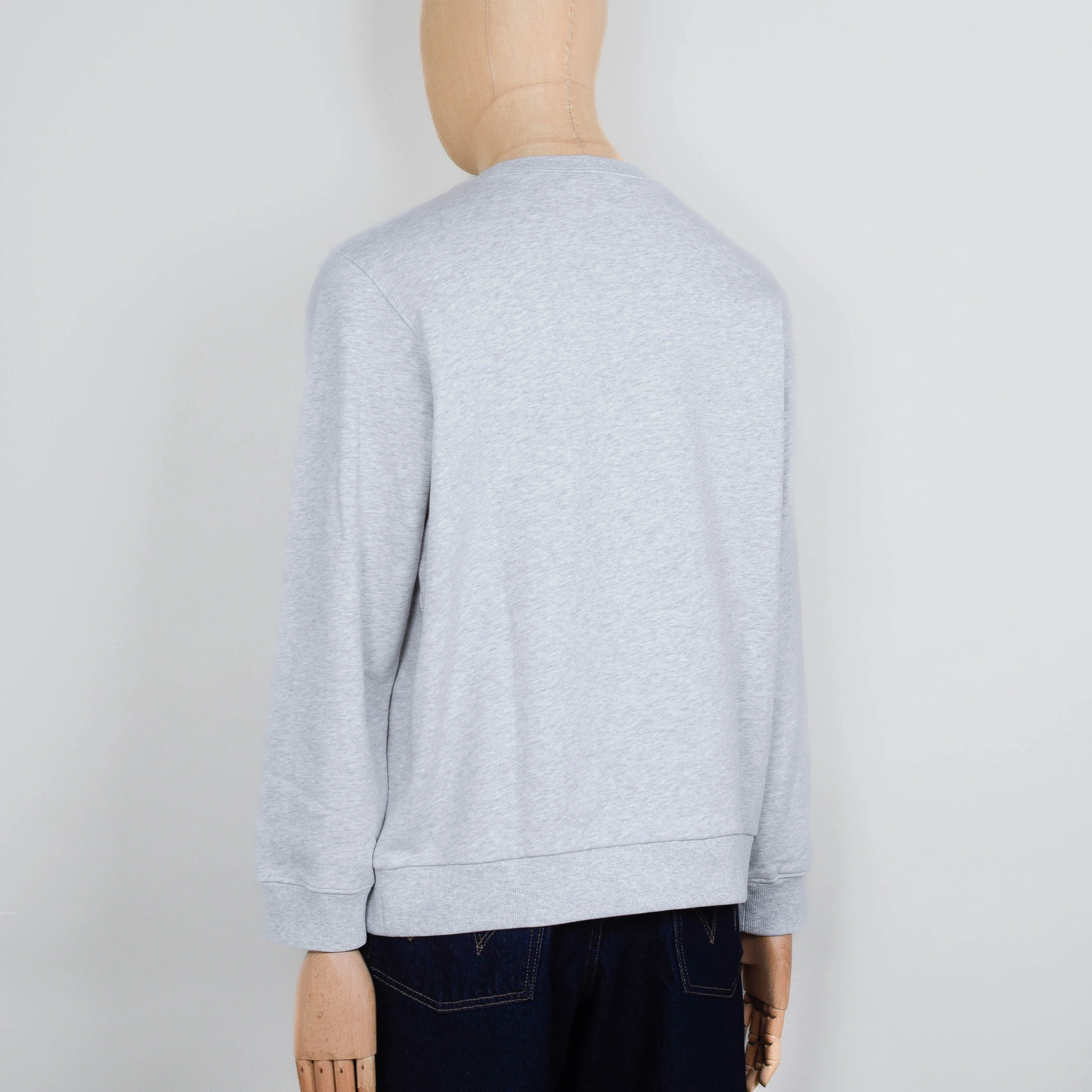 Gramicci One Point Crew Sweatshirt - Heather Ash - Image 3