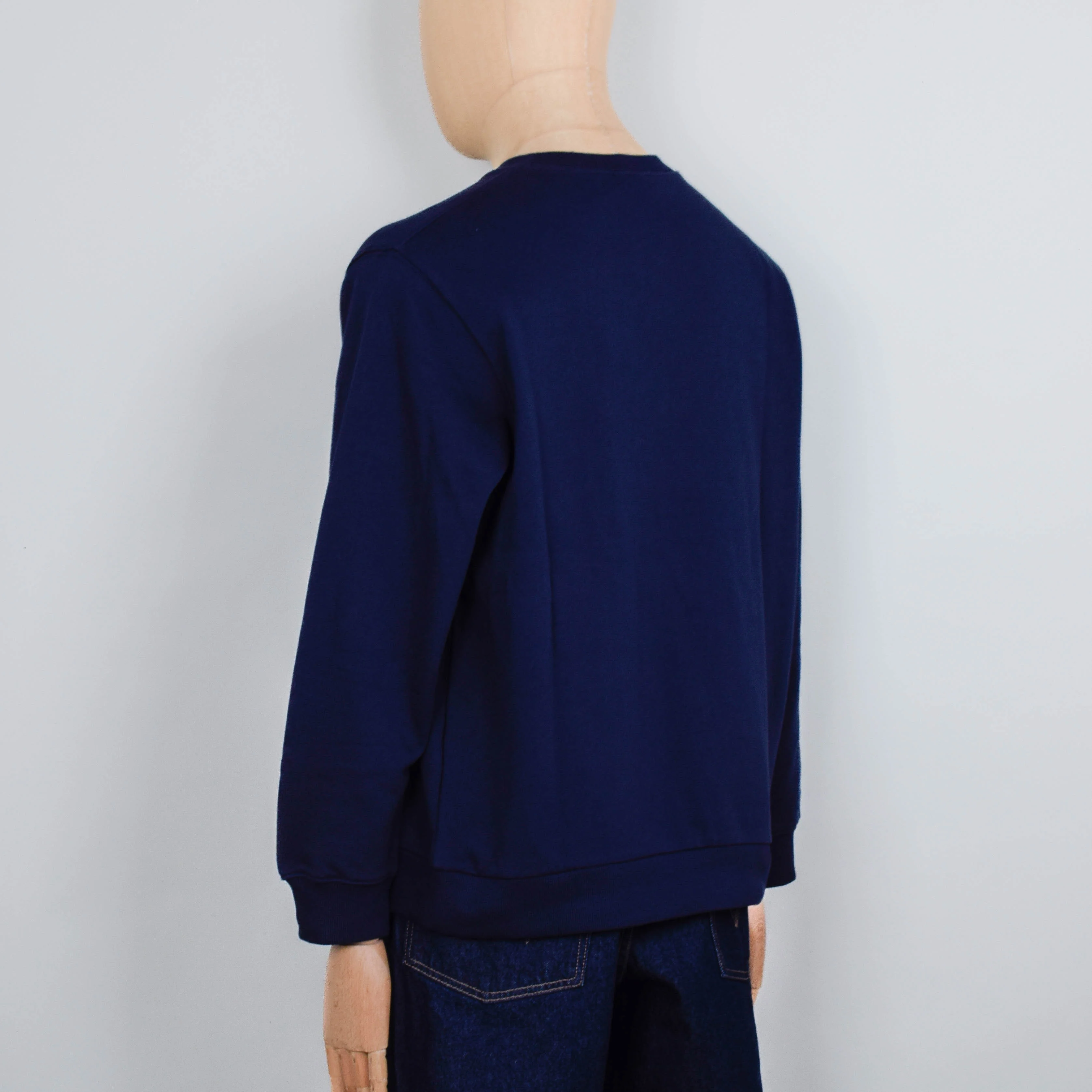Gramicci One Point Crew Sweatshirt - Navy - Image 3