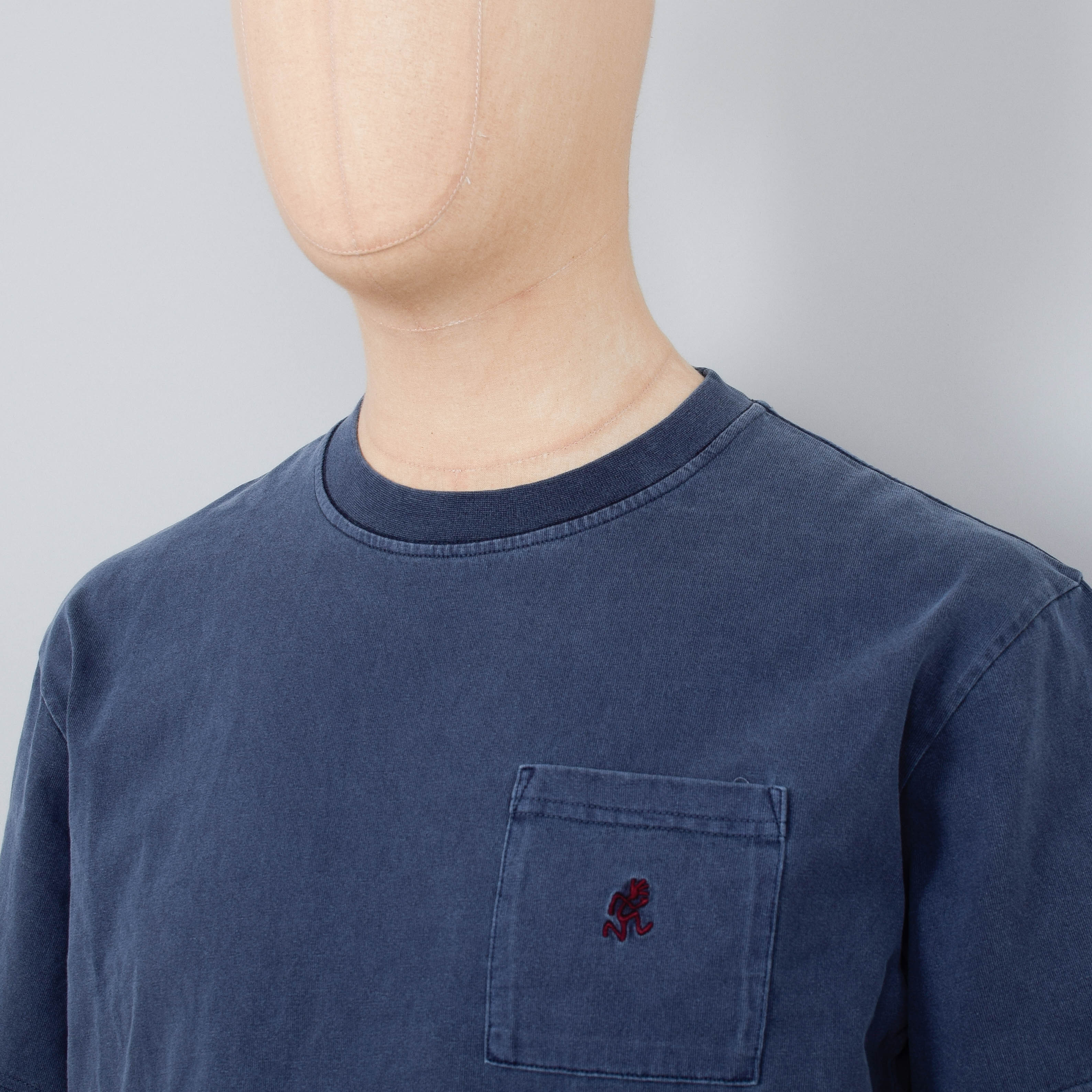 Gramicci One Point Tee - Navy Pigment - Image 2