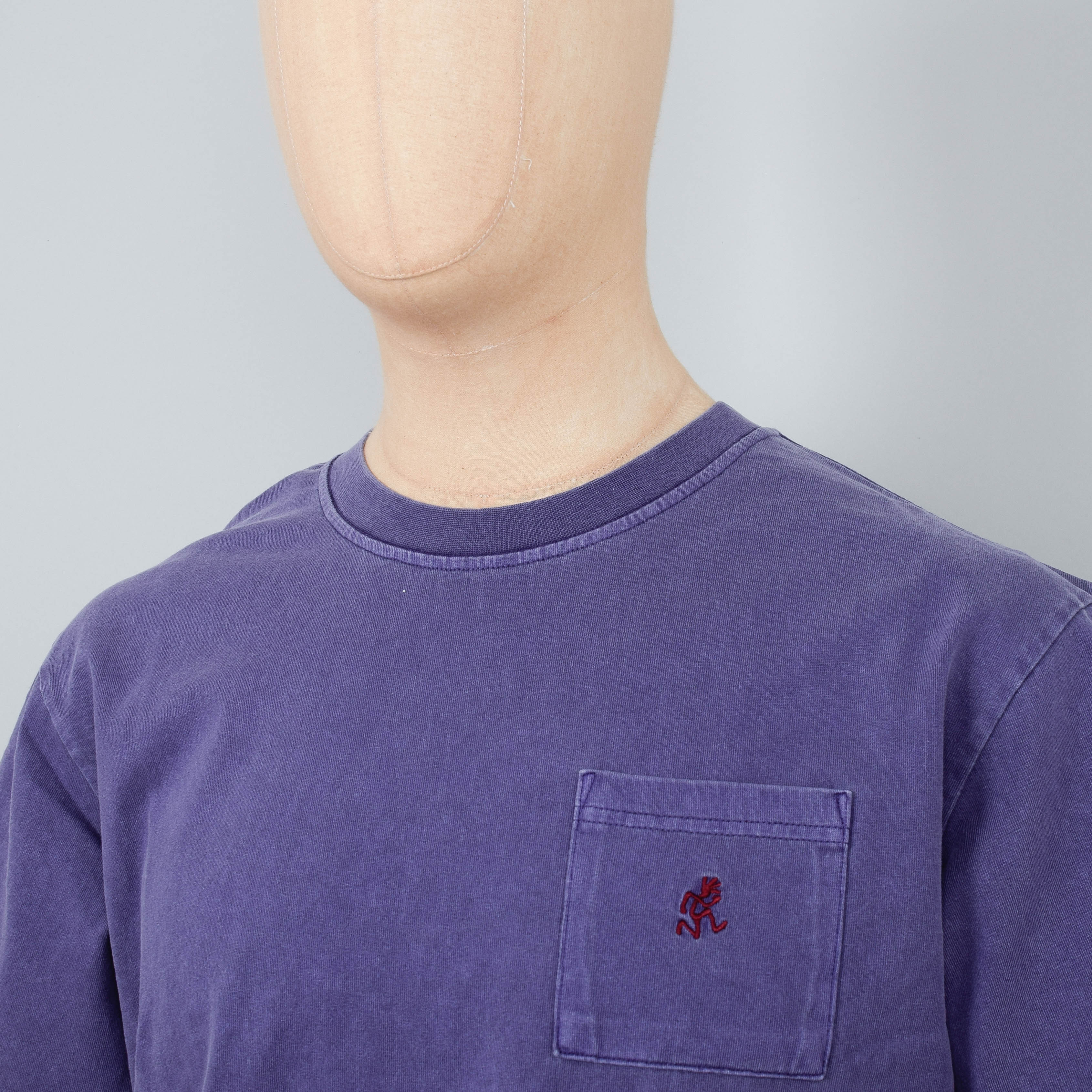 Gramicci One Point Tee - Purple Pigment - Image 2