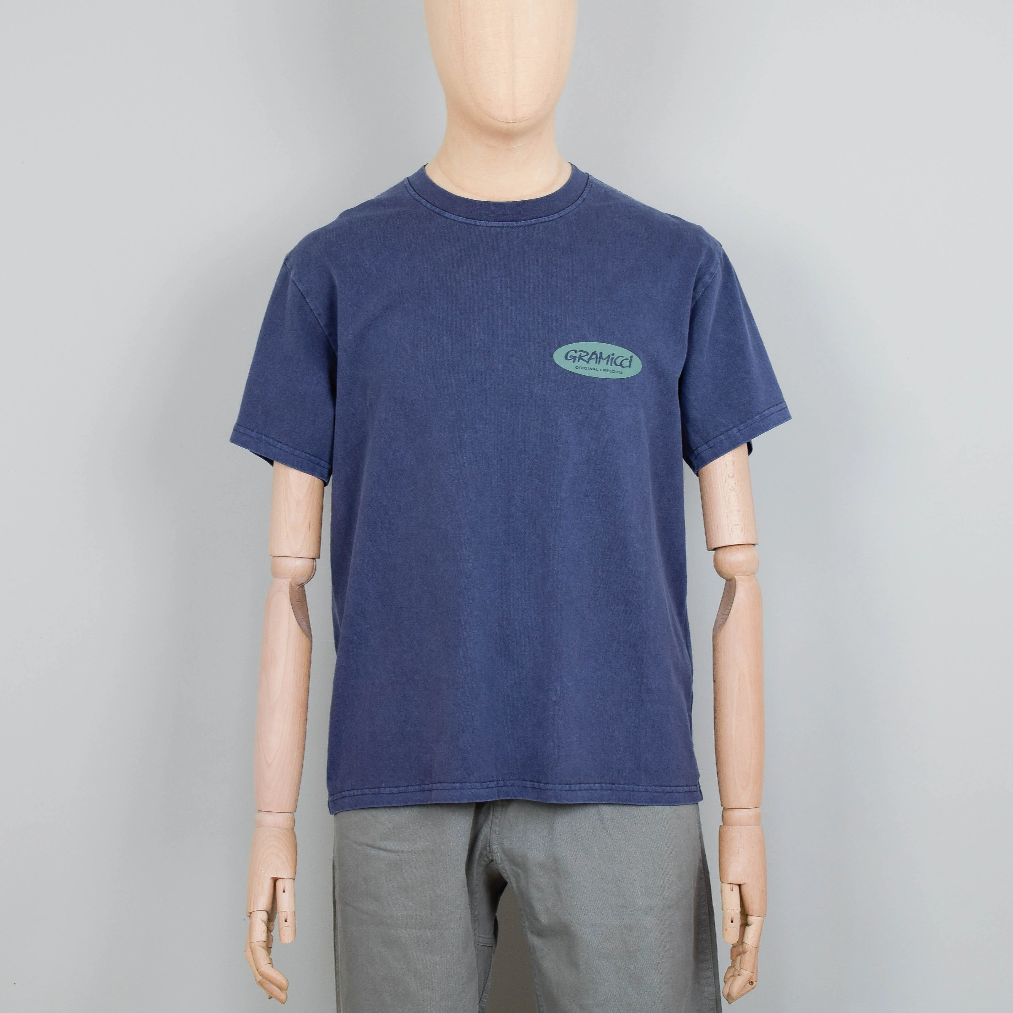 Gramicci Original Freedom Oval Tee - Navy