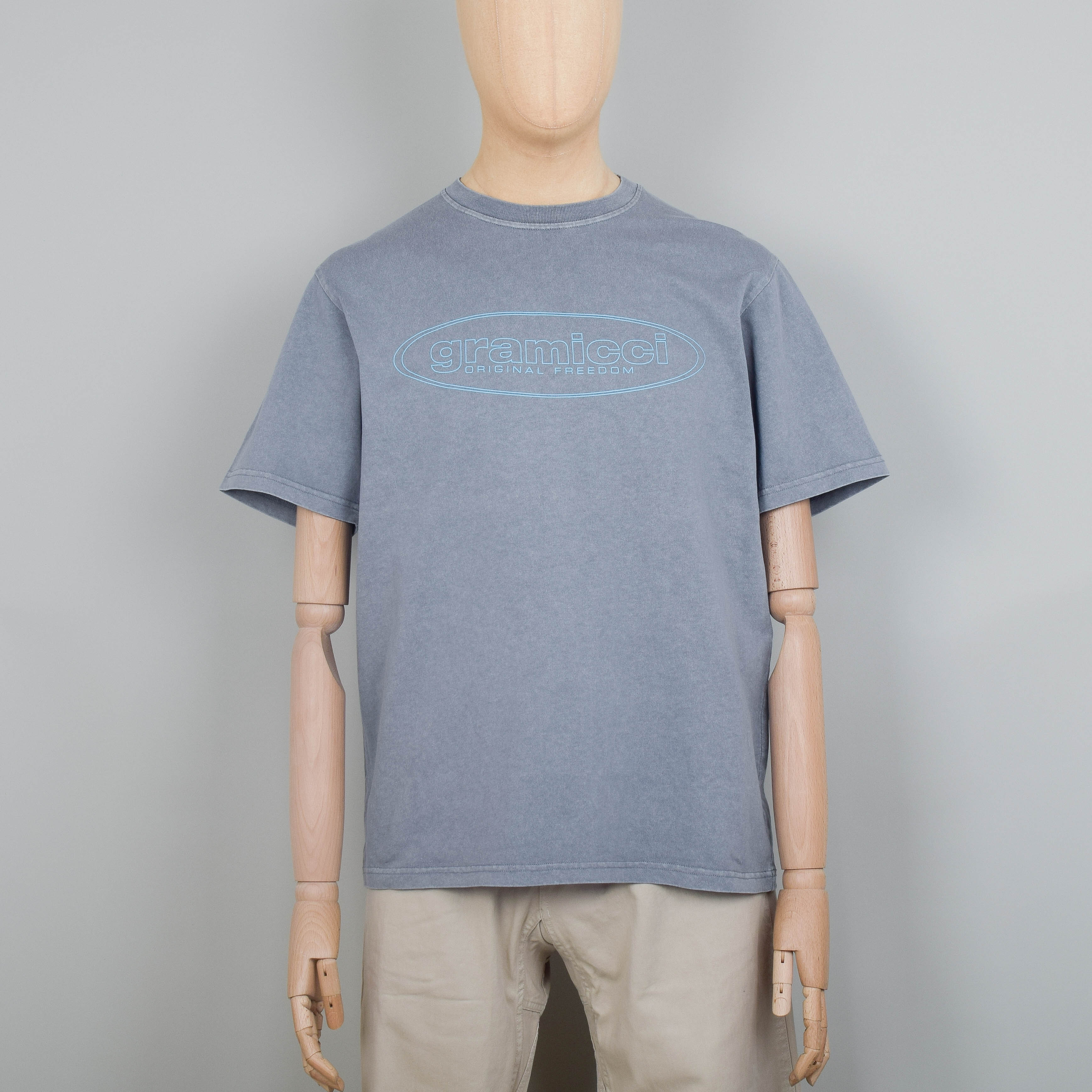 Gramicci Original Freedom Oval Tee - Slate Pigment