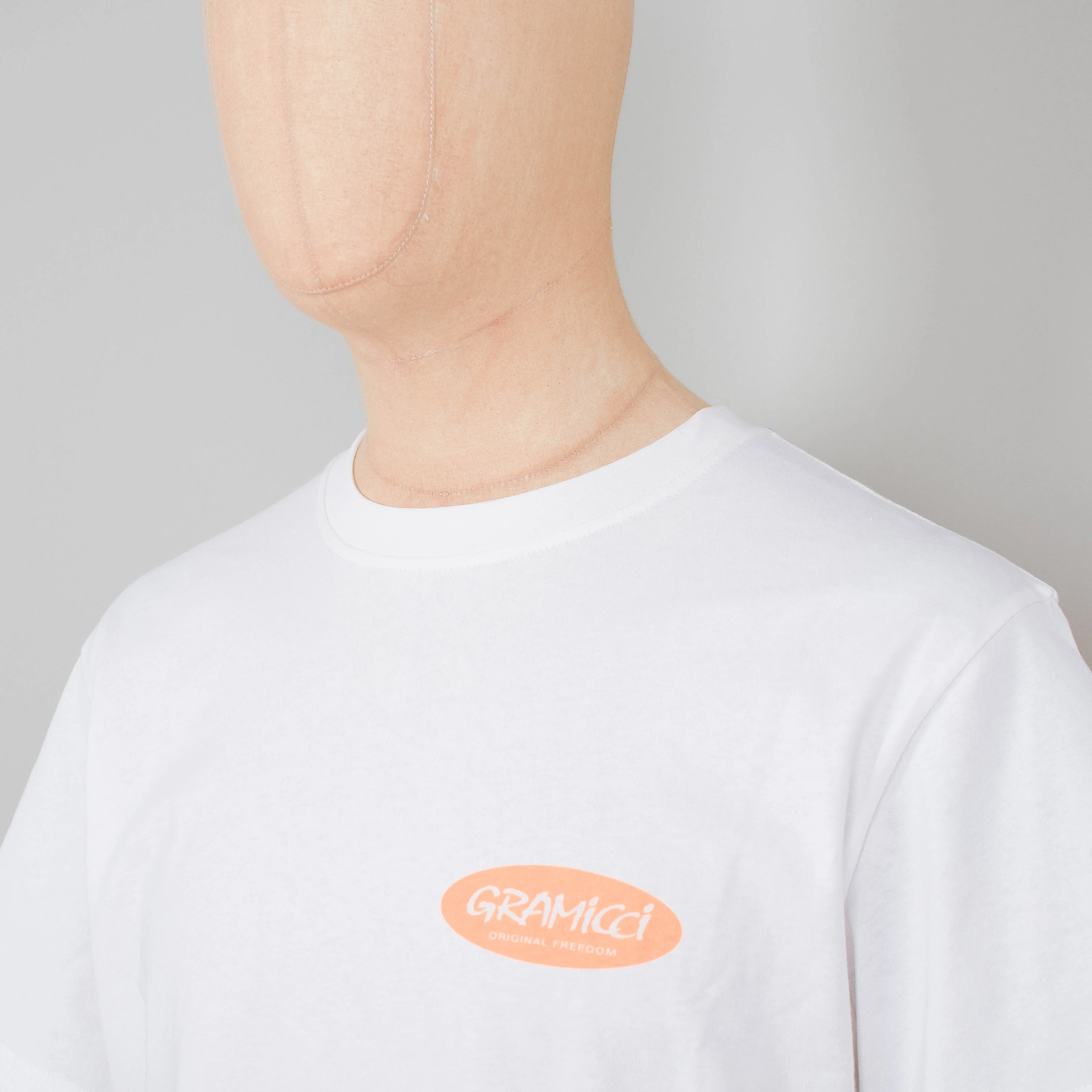Gramicci Original Freedom Oval Tee - White - Image 3