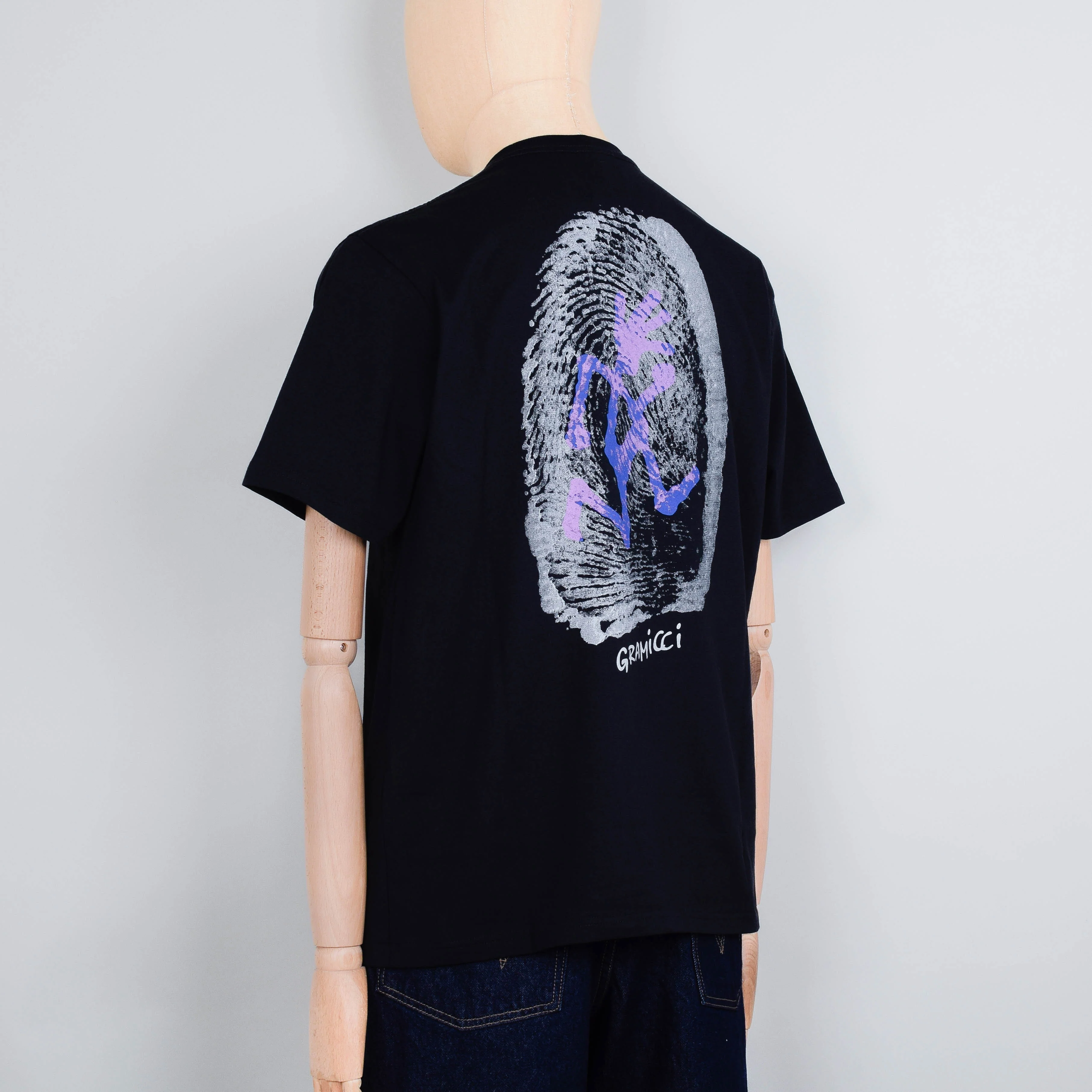 Gramicci Thumbprint Tee - Vintage Black - Image 2