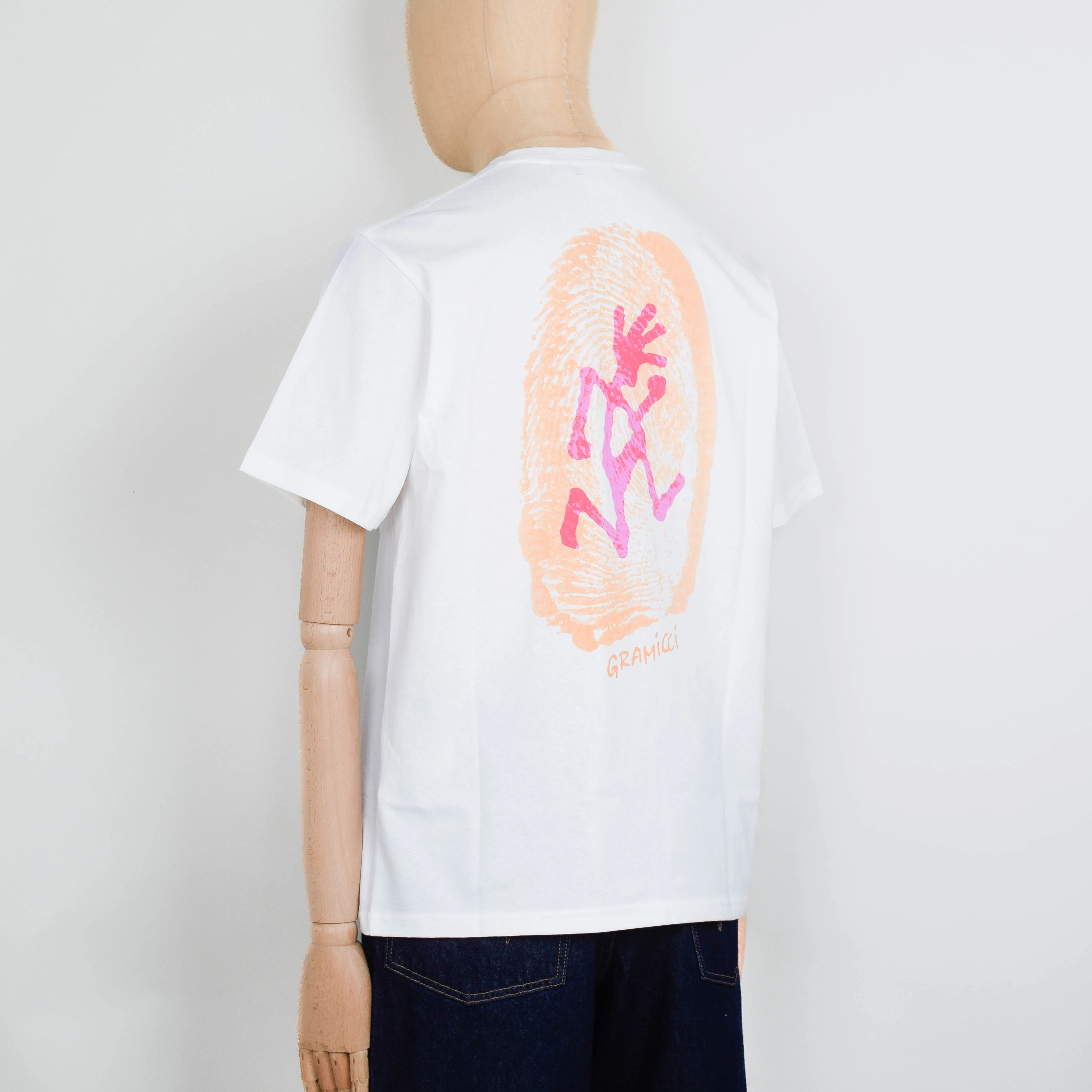 Gramicci Thumbprint Tee - White - Image 2