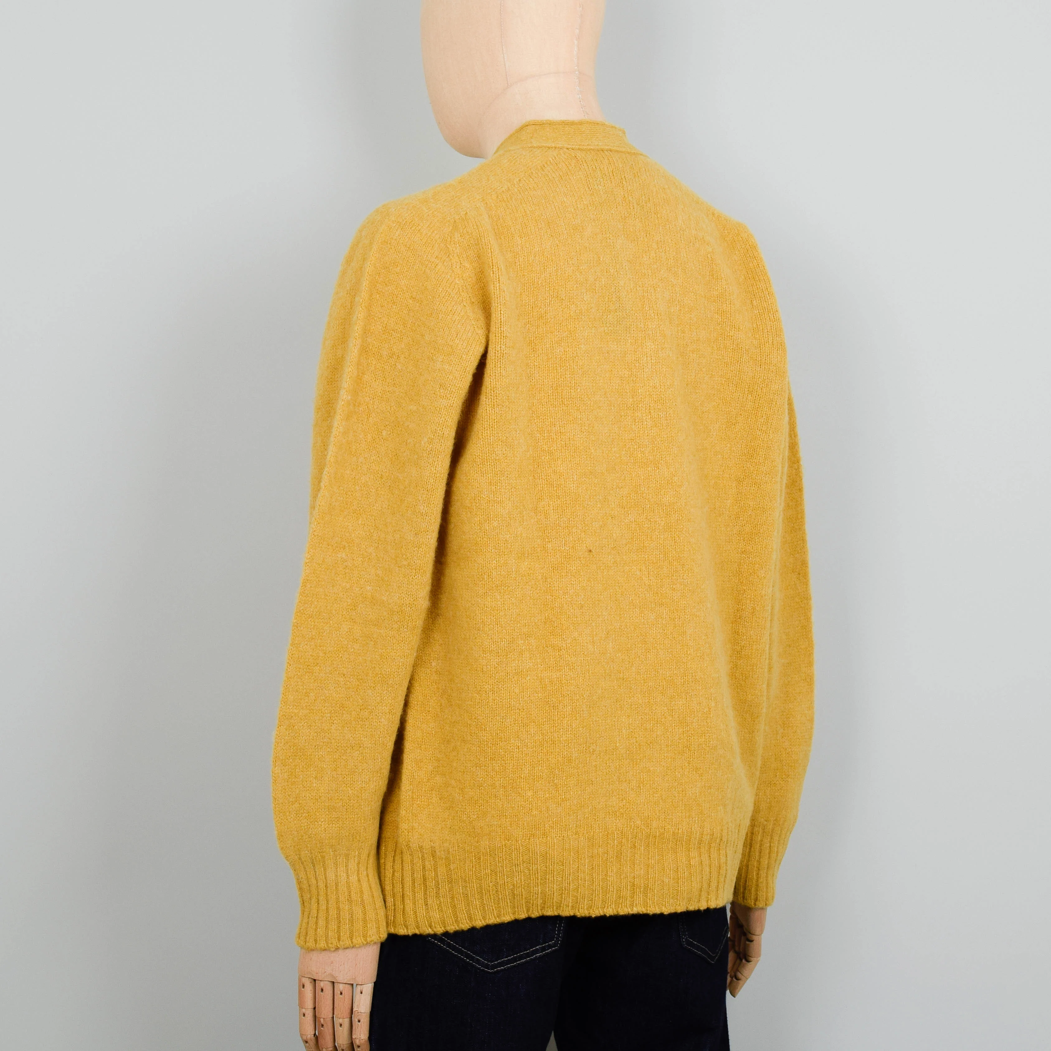 Howlin' Shaggy Bear Cardigan - Butterscotch - Image 3