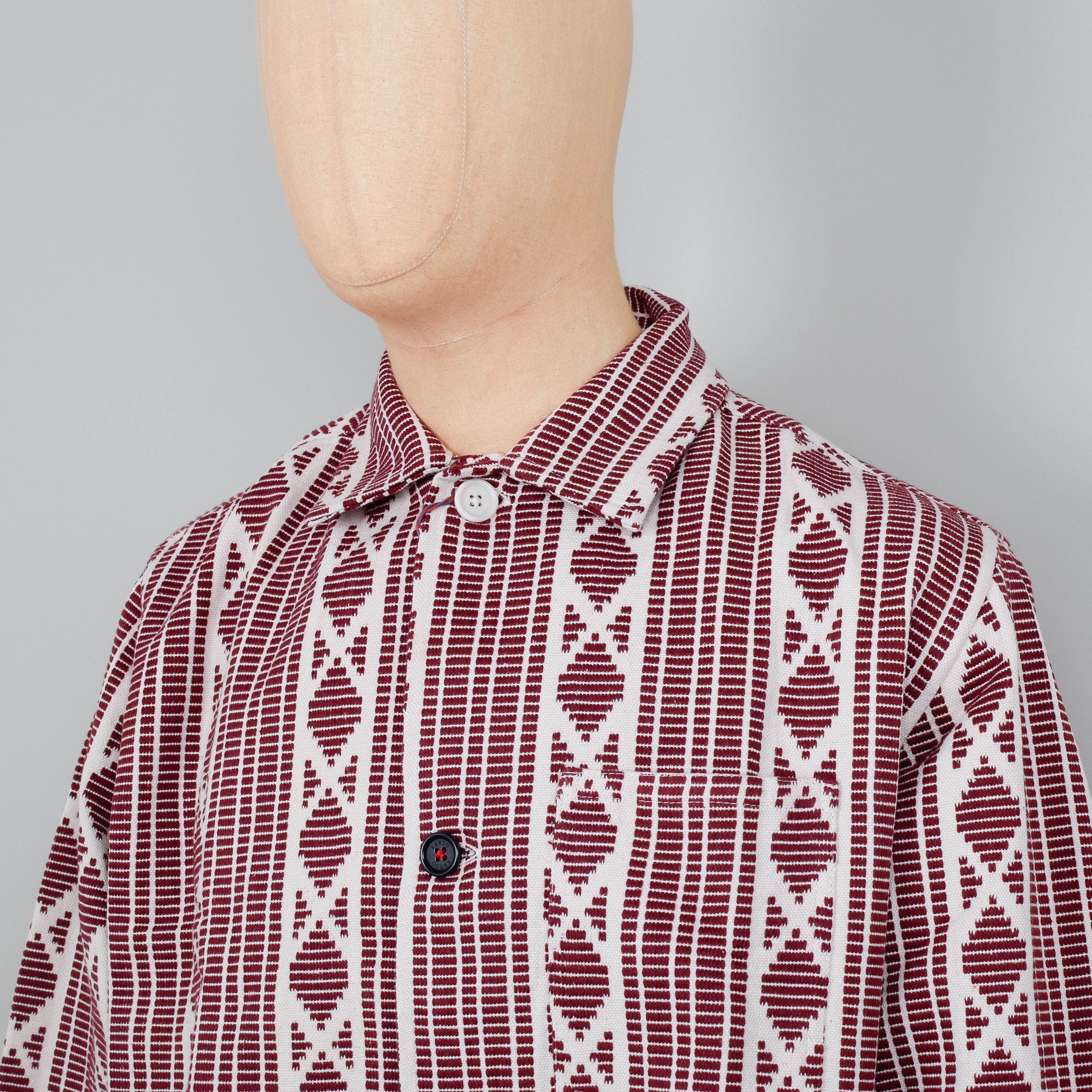 Kardo Bodhi Jacket - Jacquard Red - Image 2