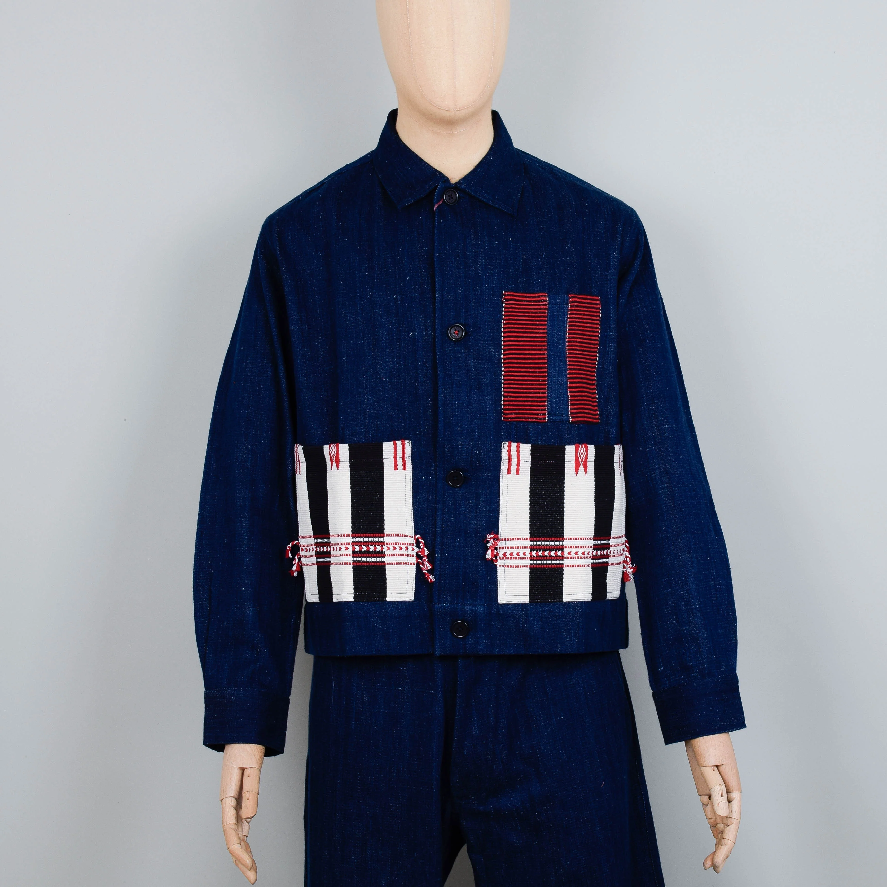 Kardo Bodhi Jacket - Naga Patch Indigo
