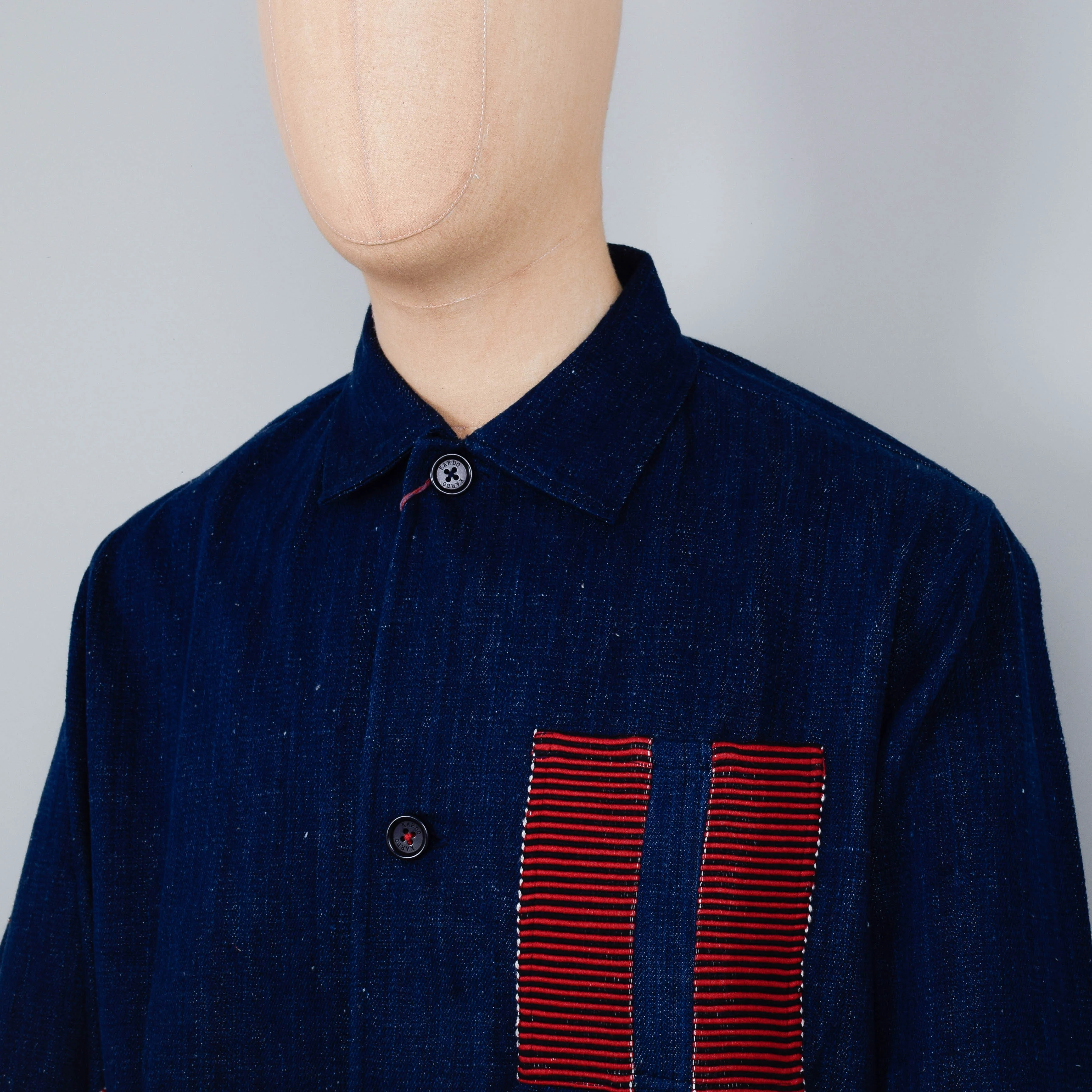 Kardo Bodhi Jacket - Naga Patch Indigo - Image 2