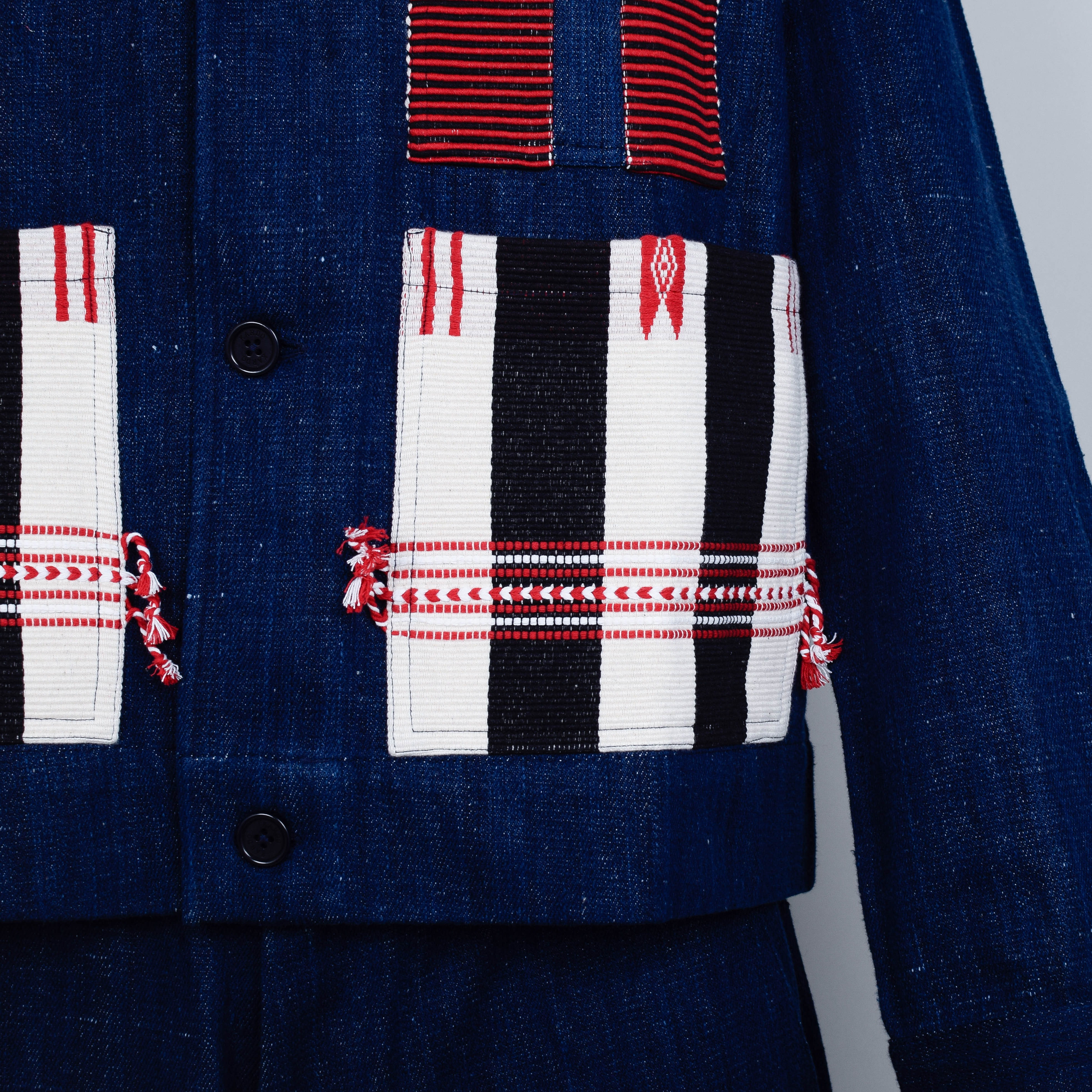 Kardo Bodhi Jacket - Naga Patch Indigo - Image 3