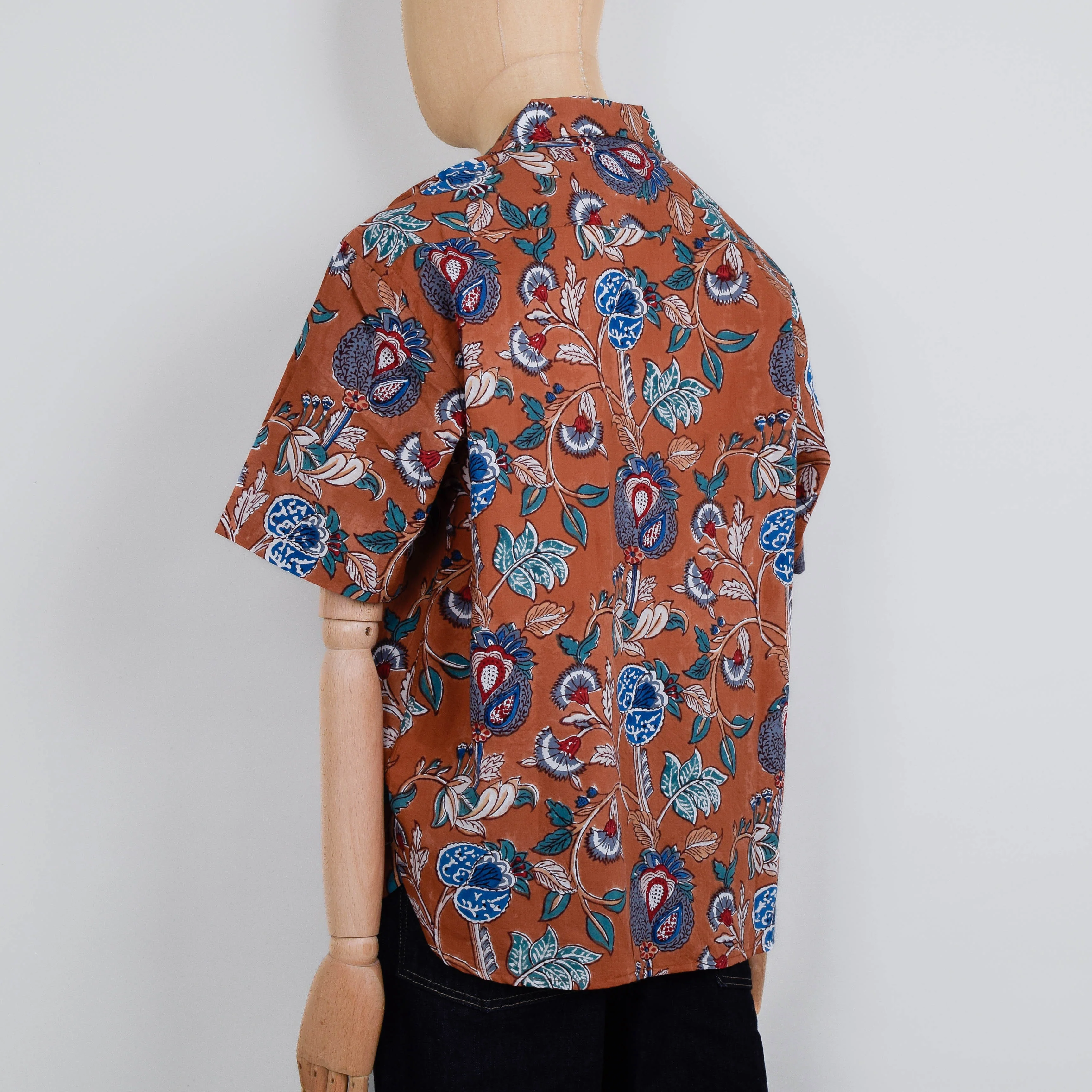 Kardo Ronen Block Shirt - Brown - Image 3