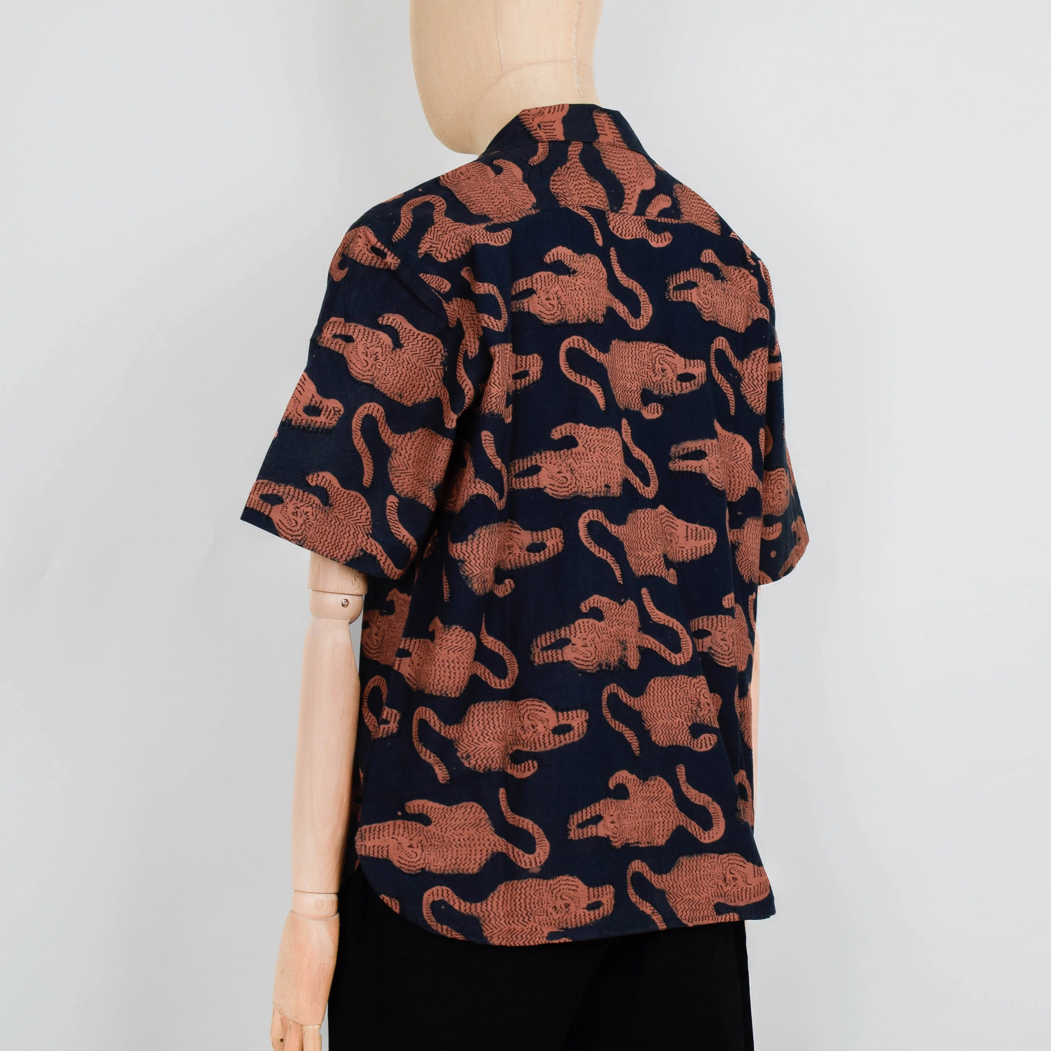 Kardo Ronen Block Shirt - Brown / Black - Image 3