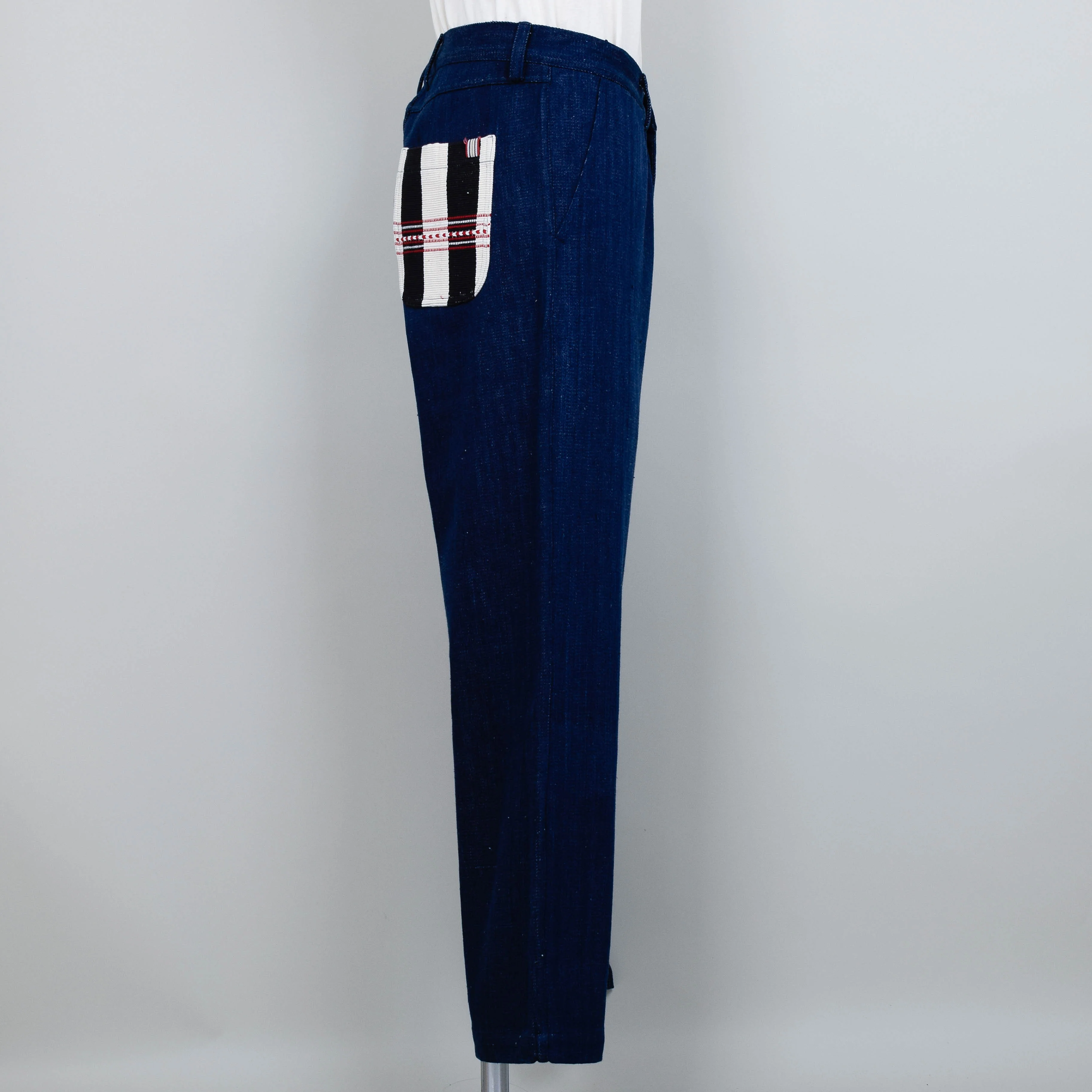 Kardo Thomas Trousers - Naga Patch Indigo - Image 2