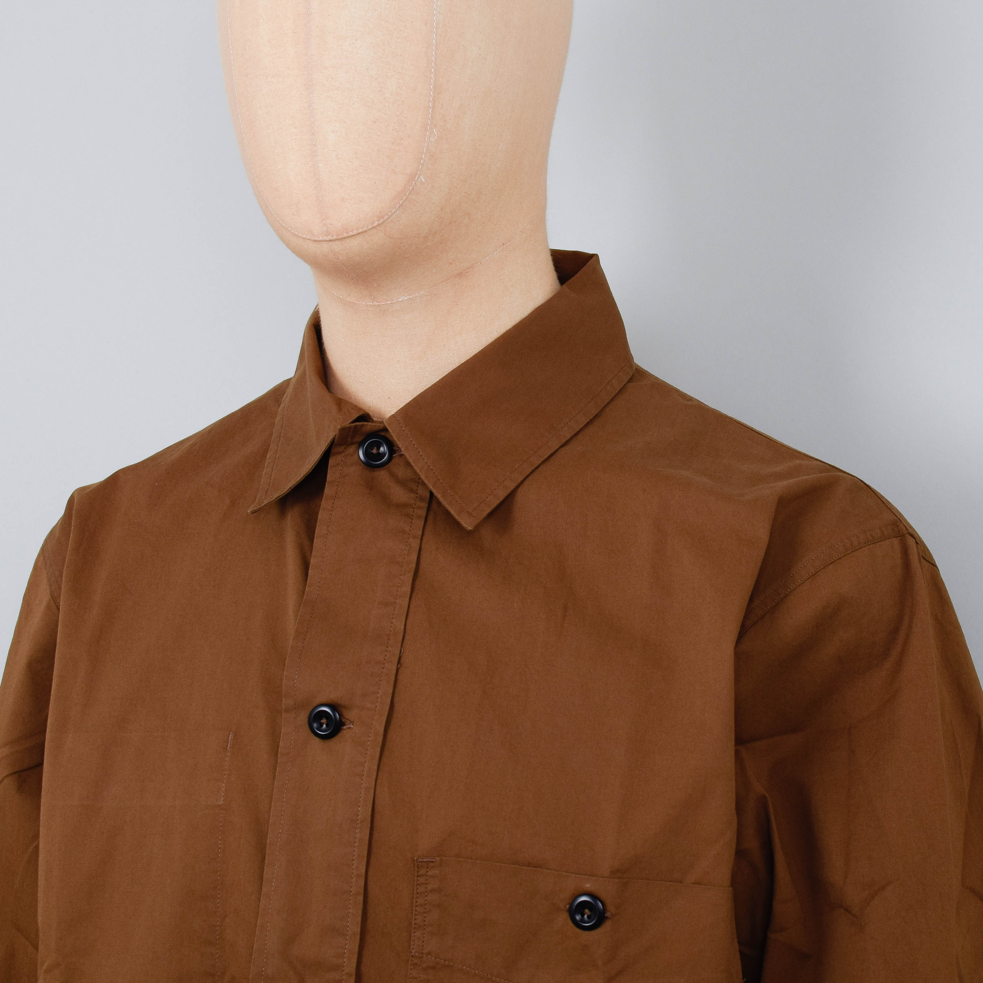 MHL Odd Pocket Shirt - Nut - Image 2