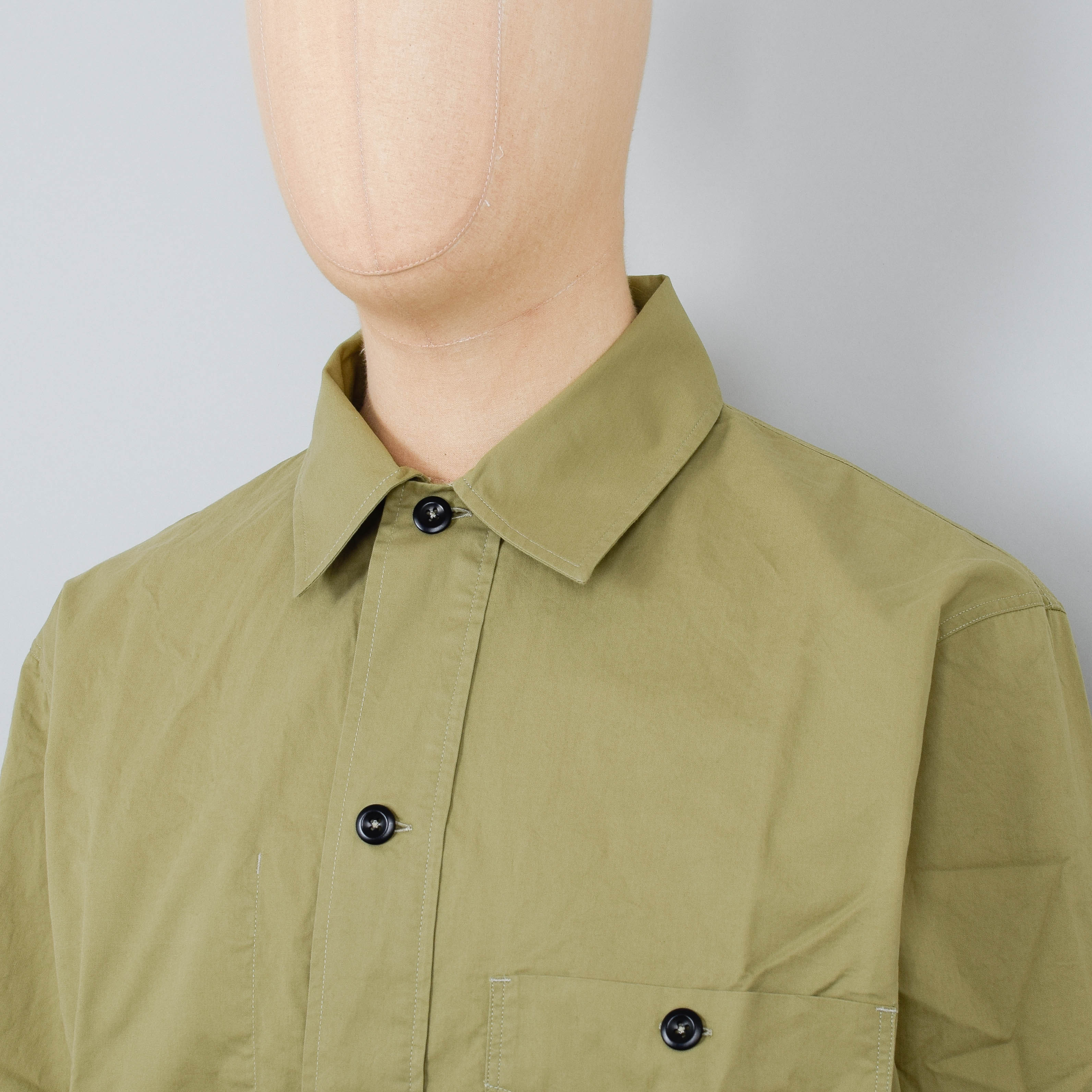 MHL Odd Pocket Shirt - Sage - Image 2