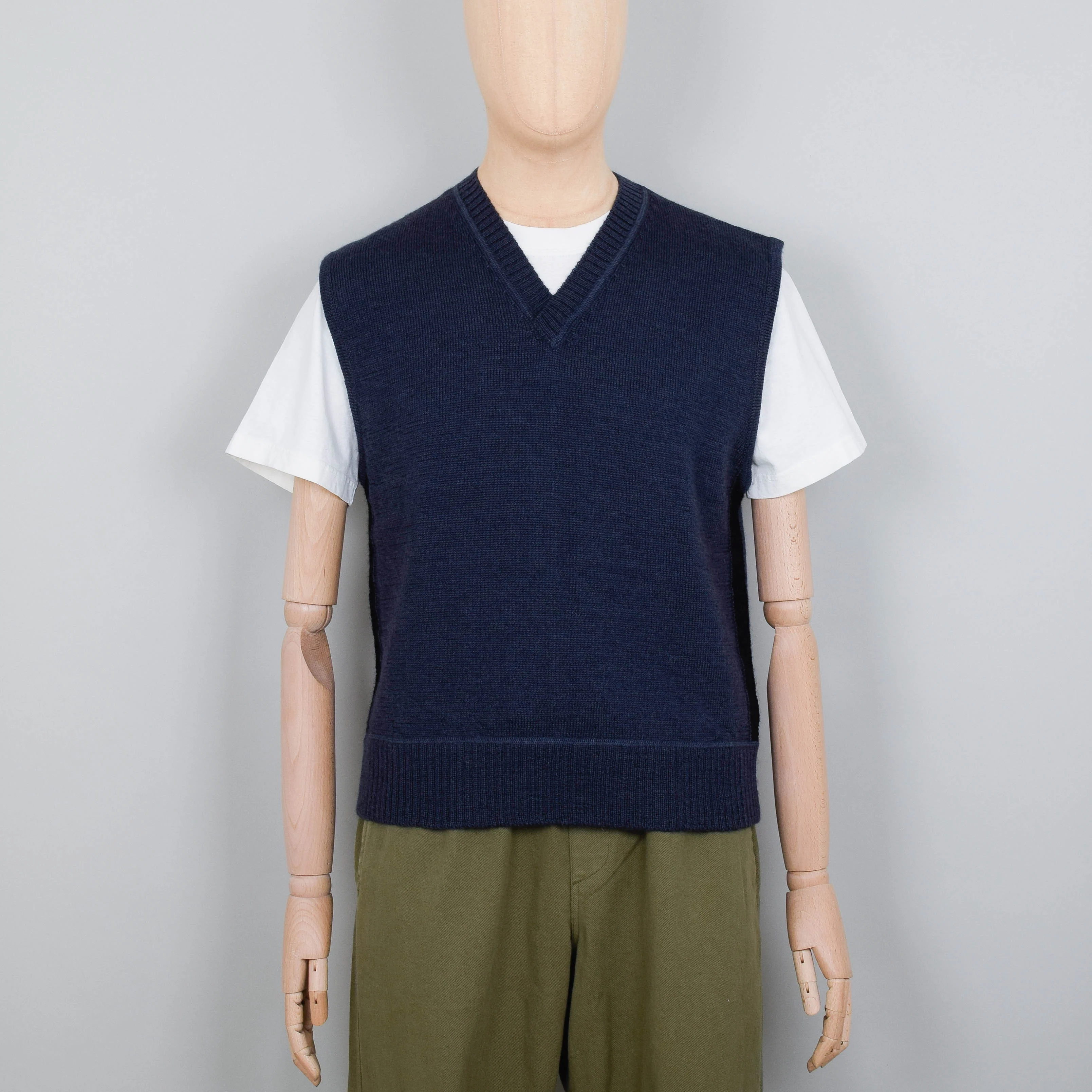 MHL Sports Slipover Virgin Wool - Uniform Blue/Black