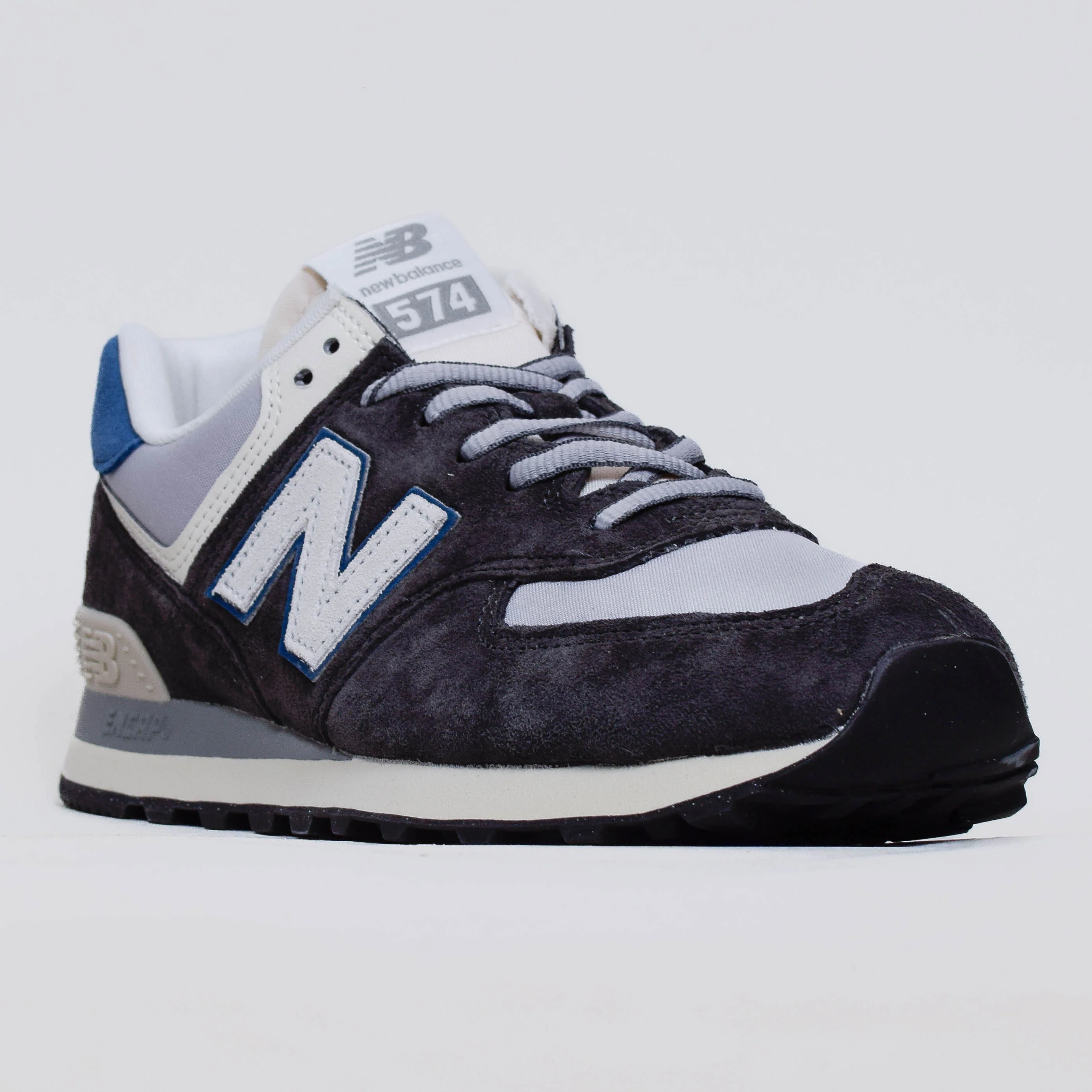 New Balance 574 - Black Cement Rain (U574NVE) - Image 2