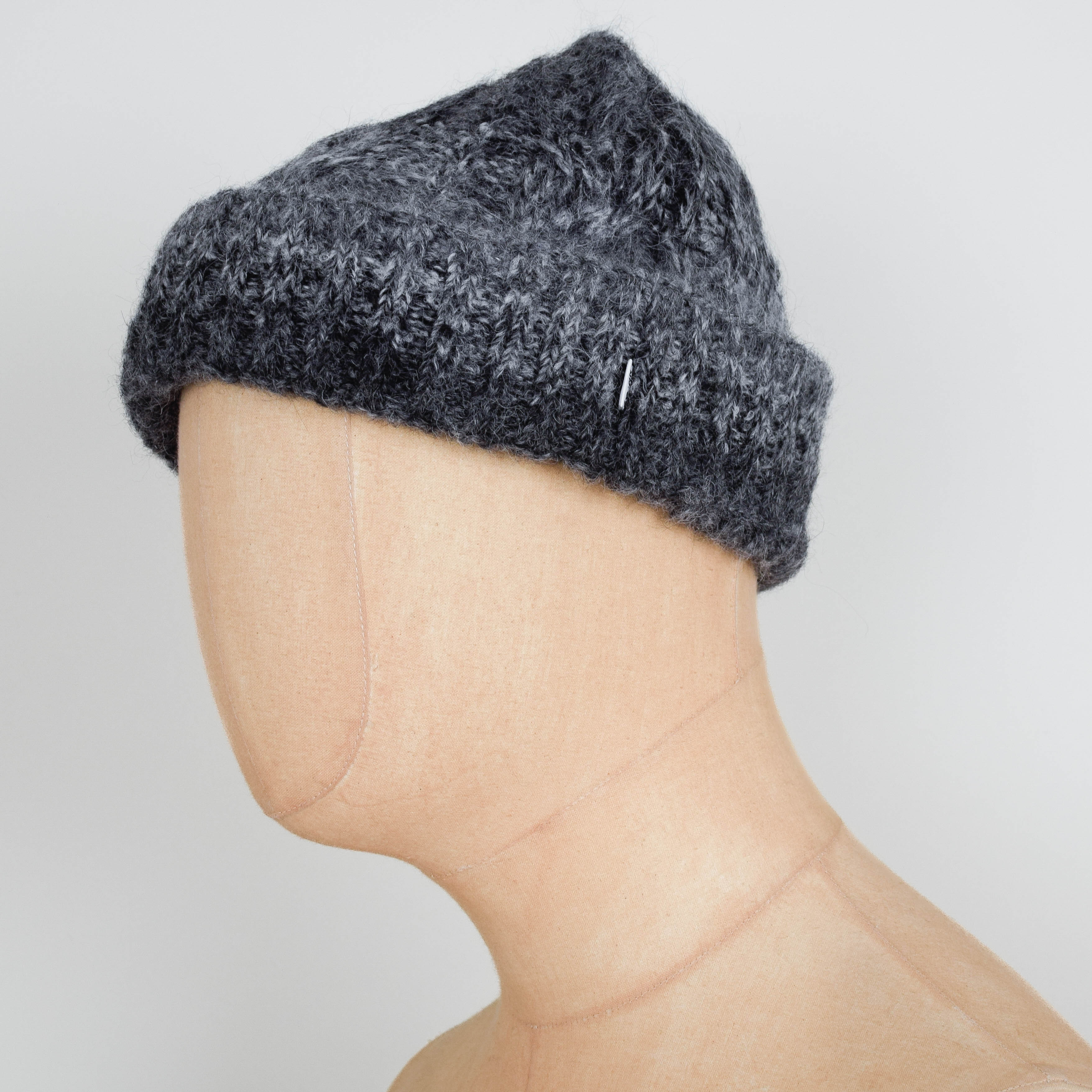 NN. 07 Cable Hat 6656 - Light Grey Multi - Image 2