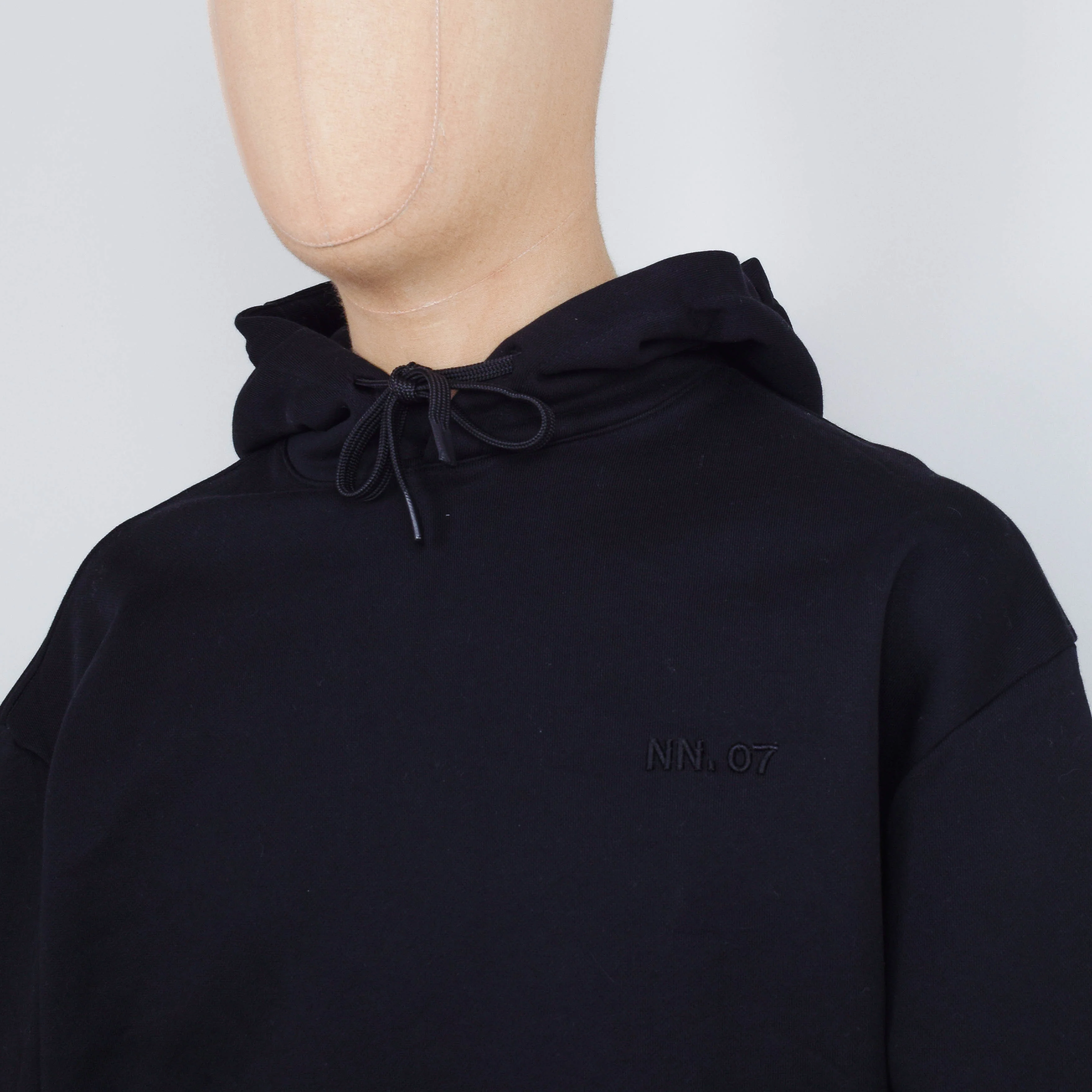 NN. 07 David Hoodie 3014 - Black - Image 2