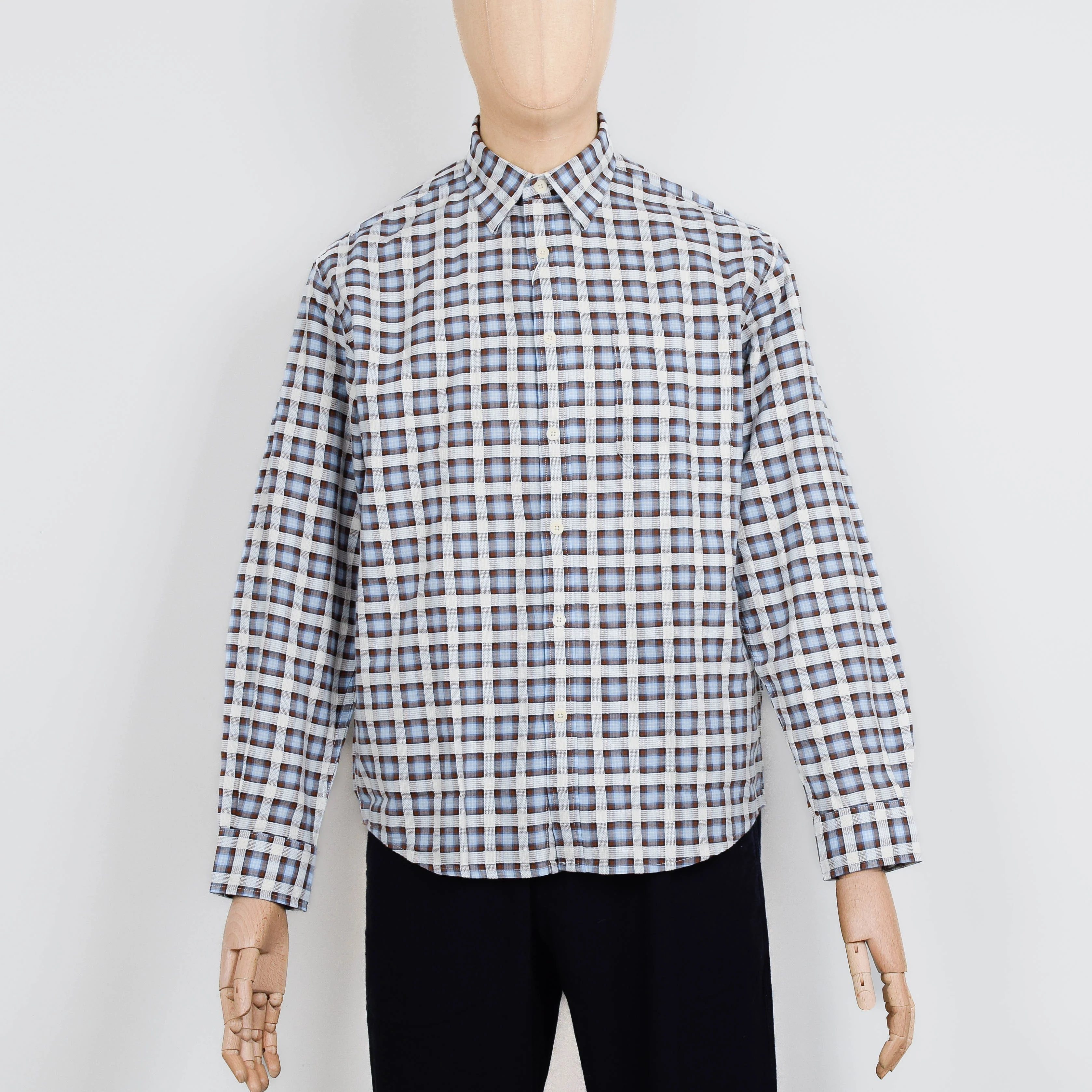 NN. 07 Deon Shirt - Blue Check