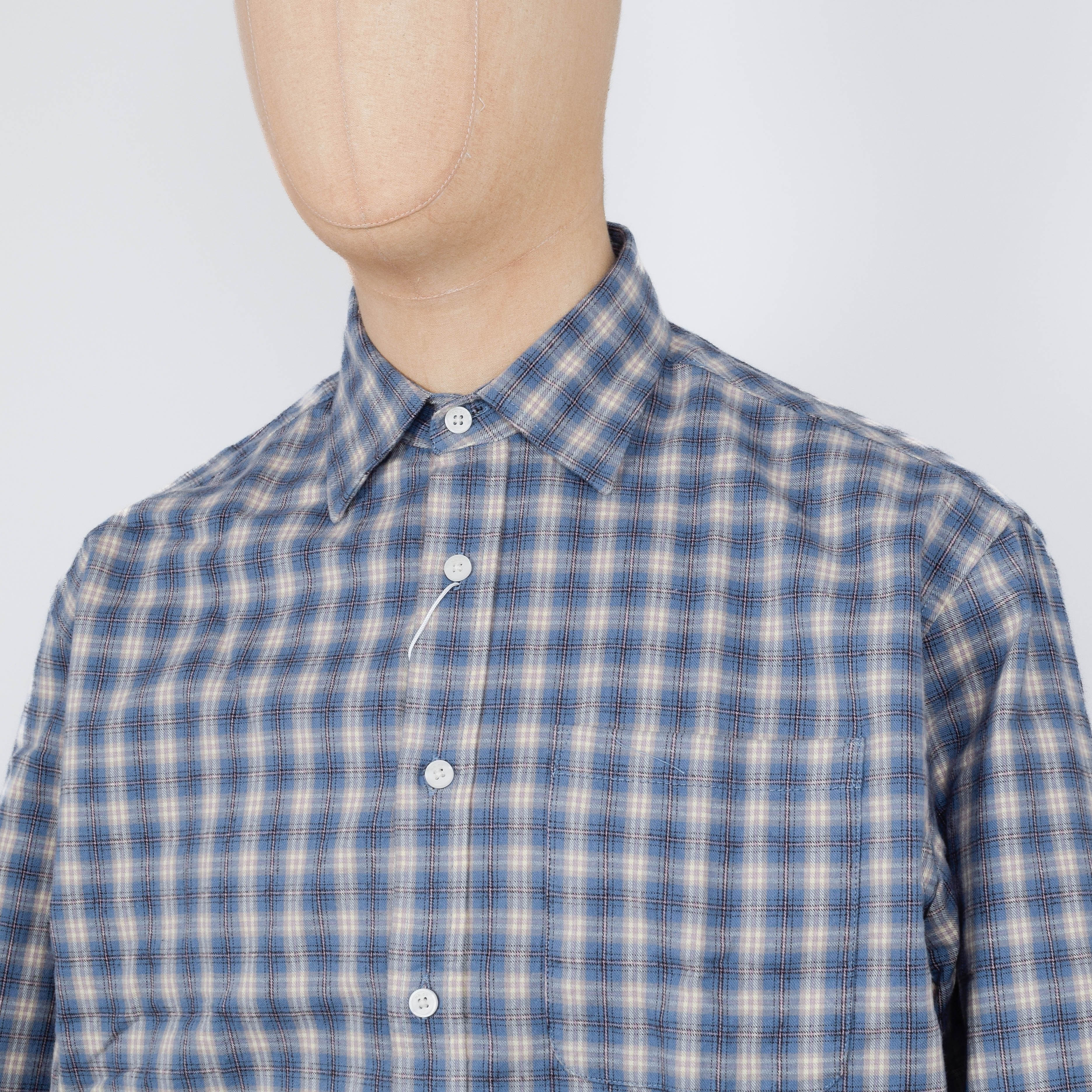 NN. 07 Deon Shirt - Blue Check - Image 2