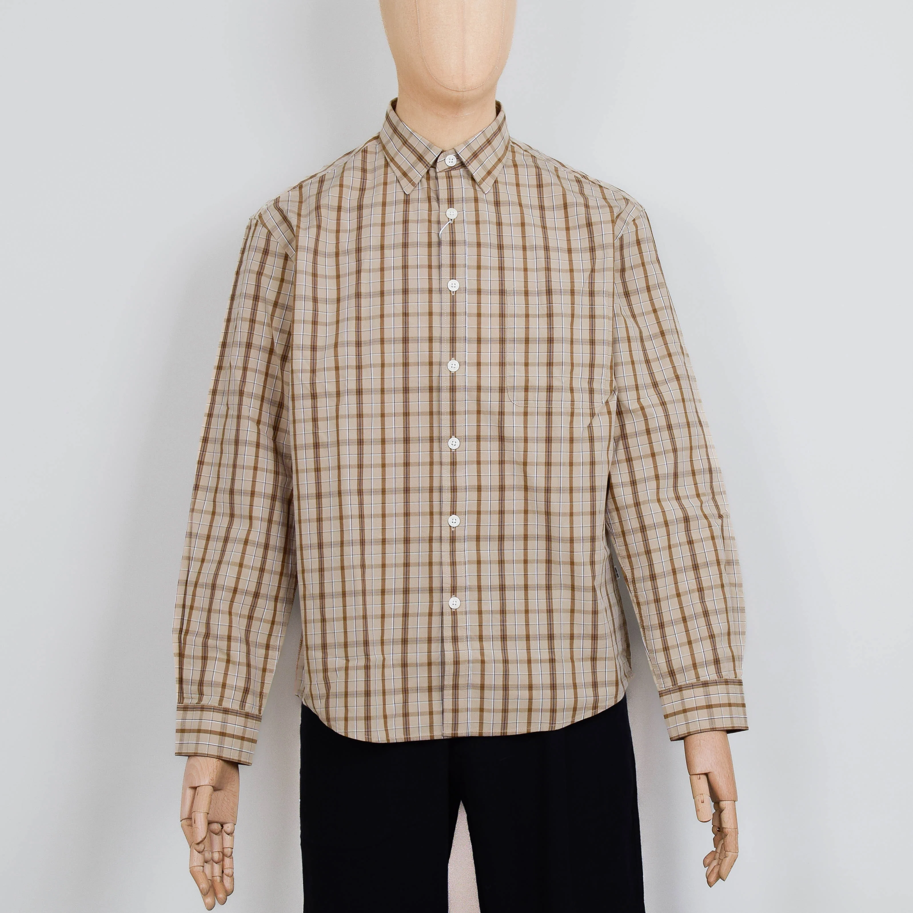 NN. 07 Deon Shirt - Khaki Check