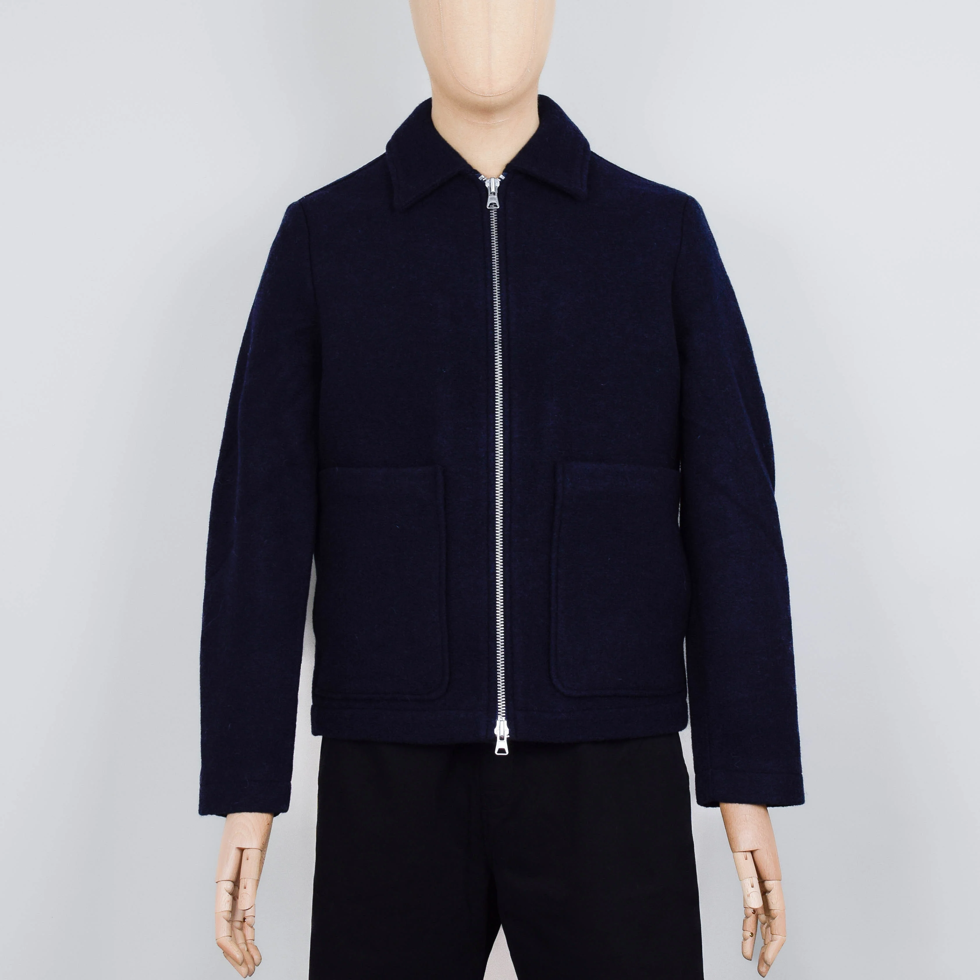 NN. 07 Gael Wool Jacket 8267 - Navy Blue