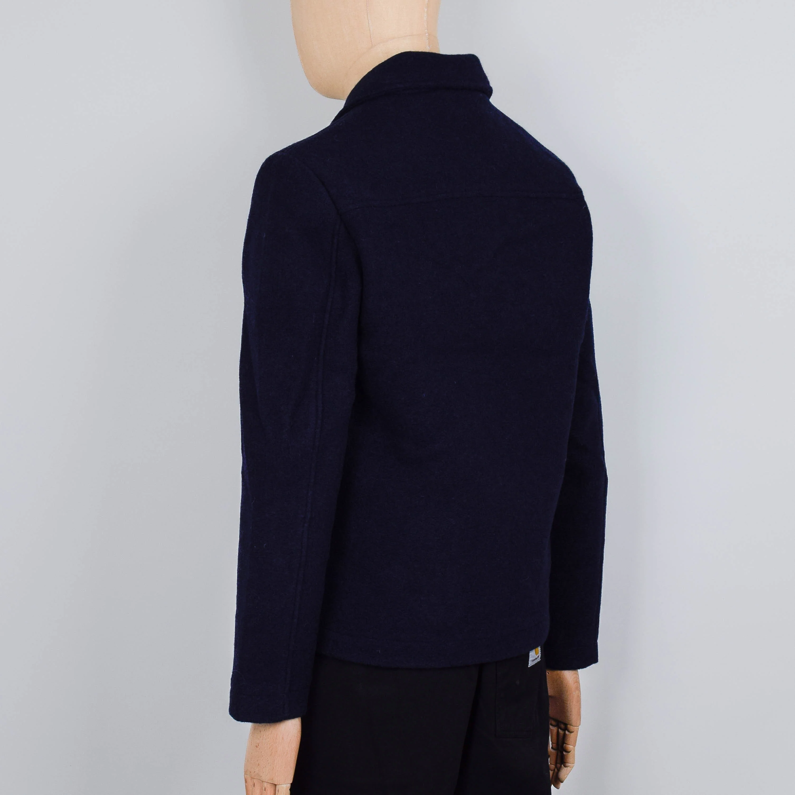 NN. 07 Gael Wool Jacket 8267 - Navy Blue - Image 3