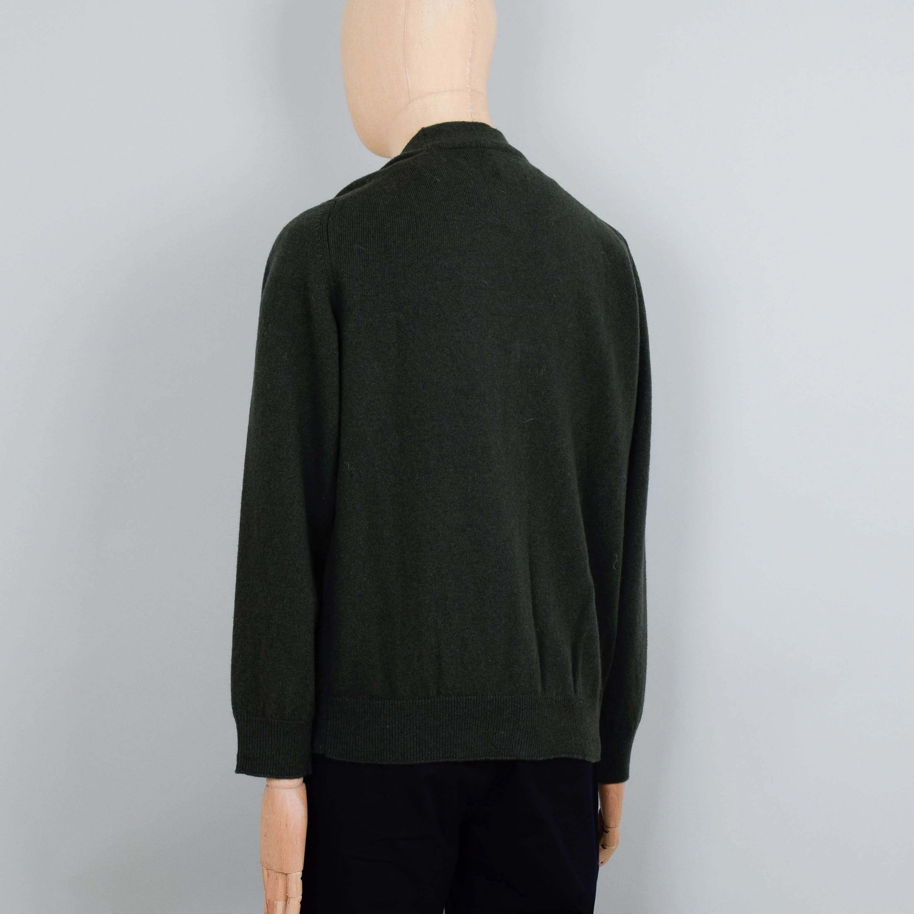 Norse Projects Adam Lambswool - Army Green - Image 4