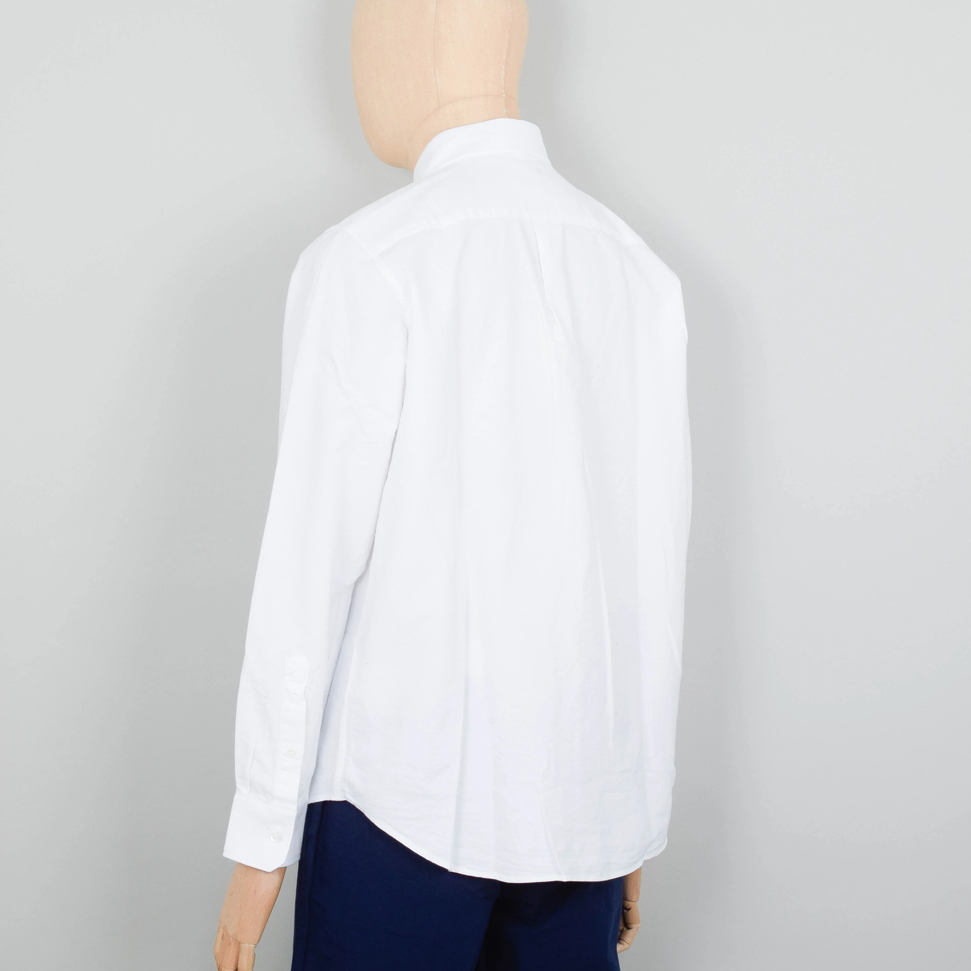 Norse Projects Algot Oxford Monogram - White - Image 3