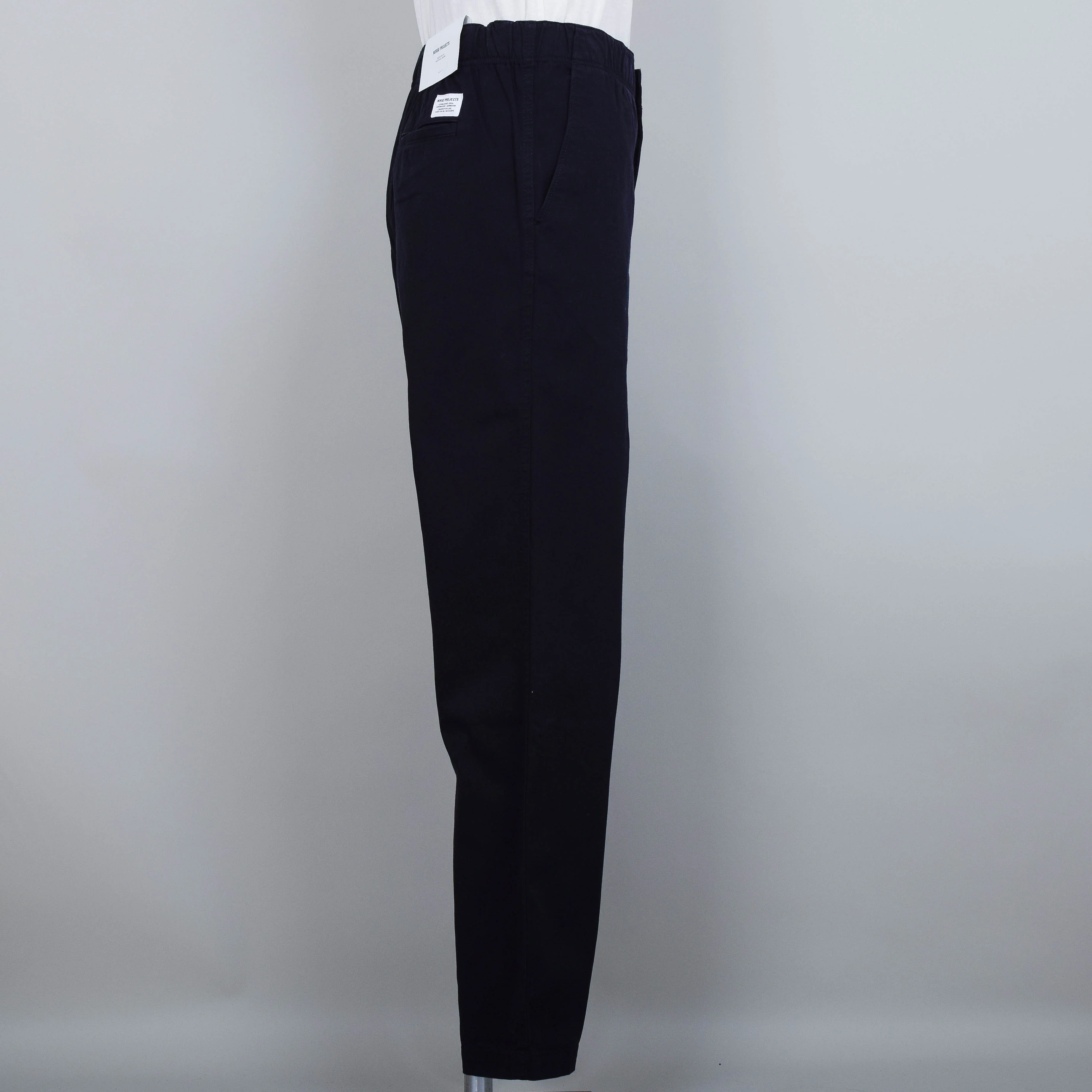 Norse Projects Ezra Light Stretch Trouser - Black - Image 2