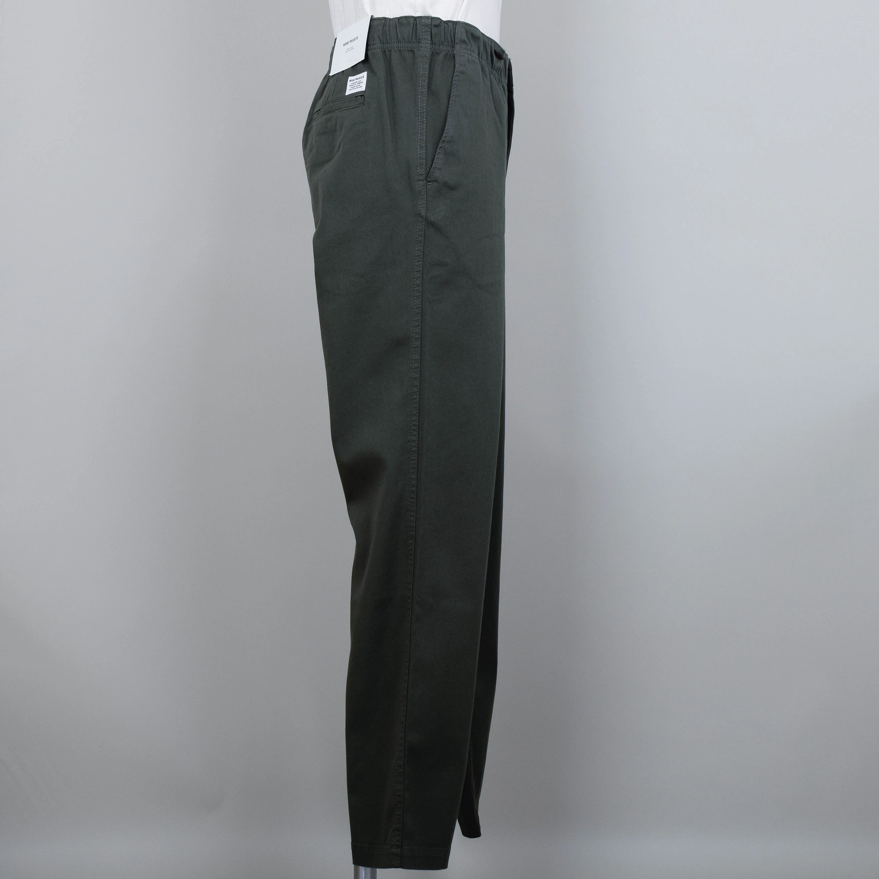 Norse Projects Ezra Light Stretch Trouser - Spruce Green - Image 2