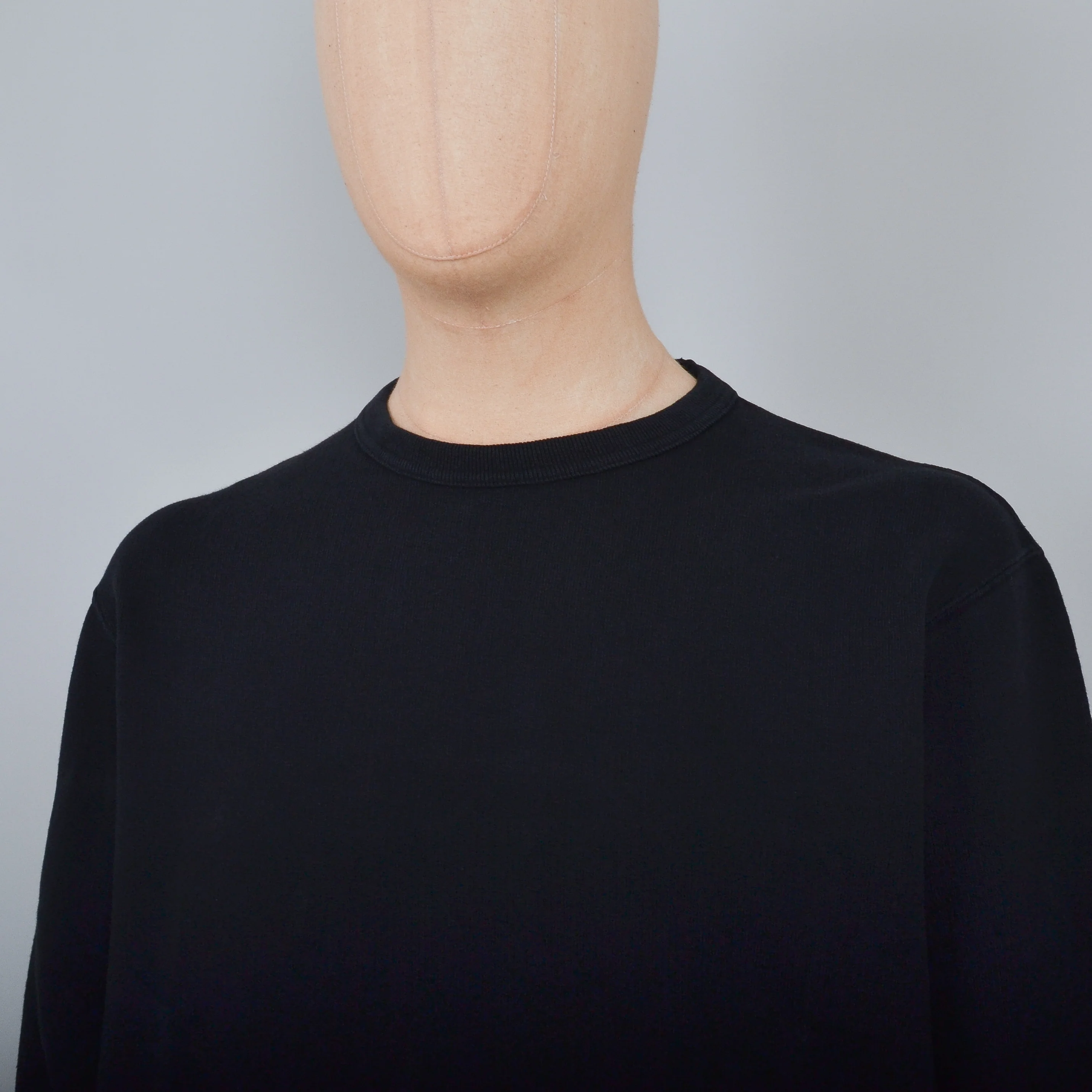 Norse Projects Fraser Tab Series Sweat - Black - Image 2