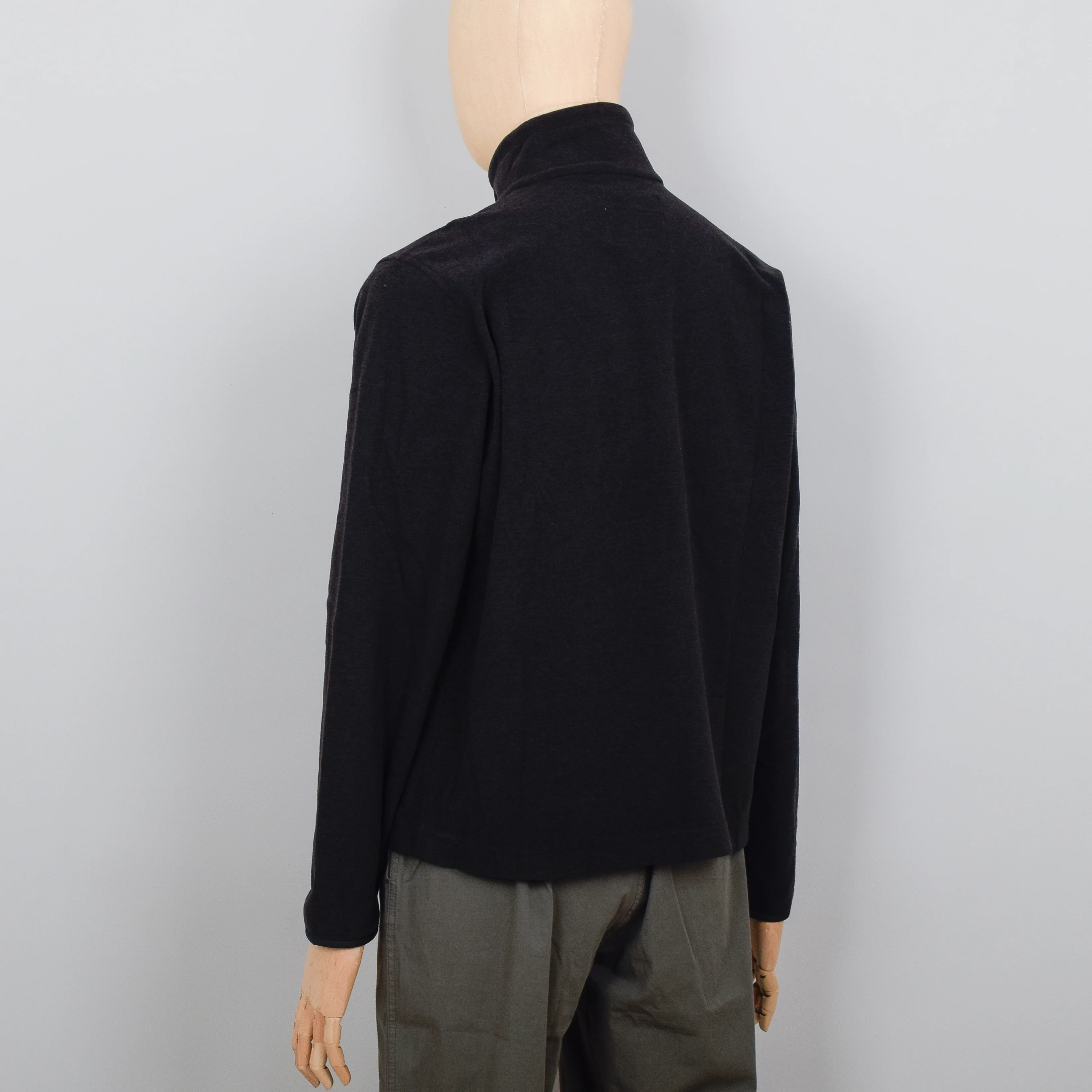 Norse Projects Frederik Fleece Half Zip - Black - Image 4