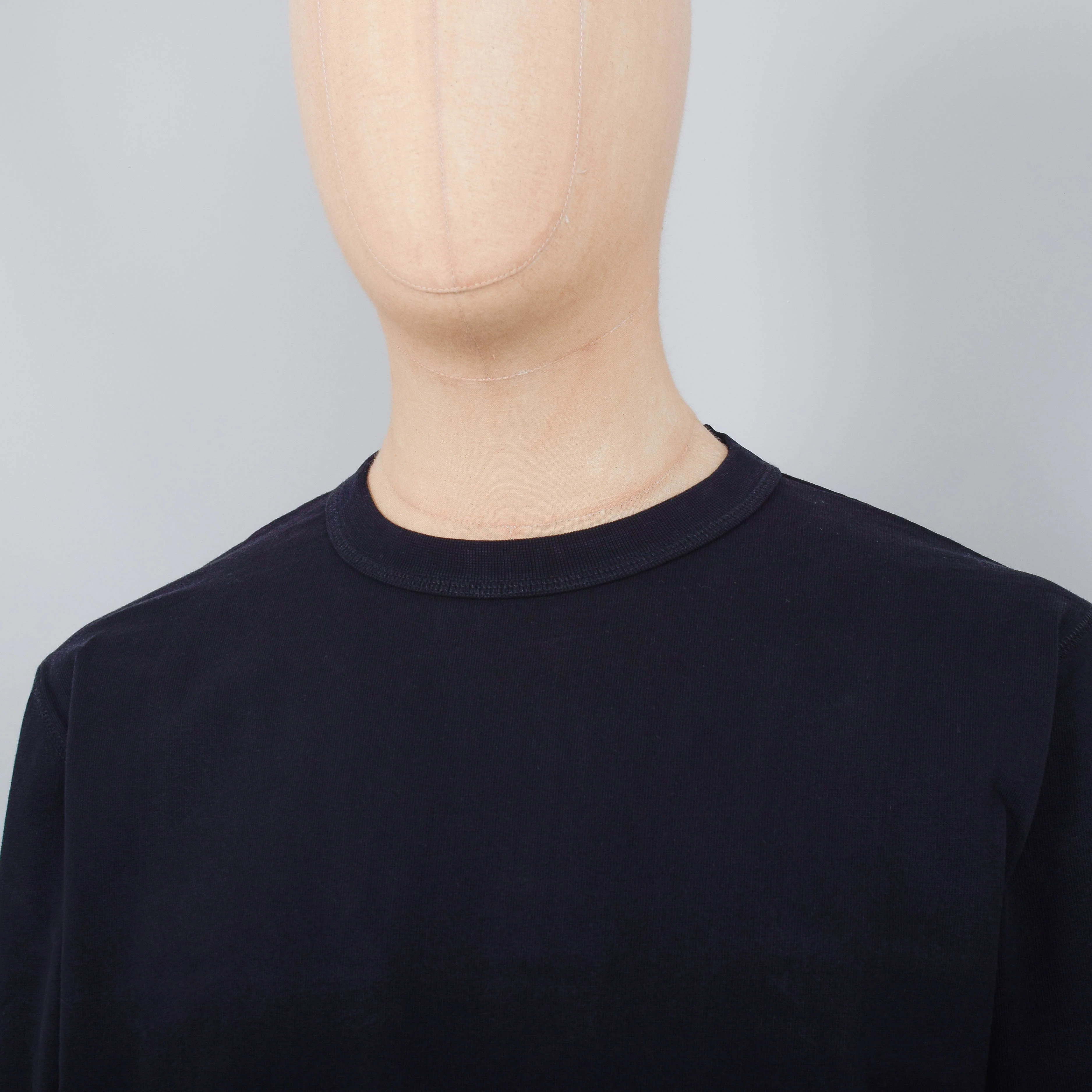 Norse Projects Holger Tab Series Logo LS T-Shirt - Black - Image 4