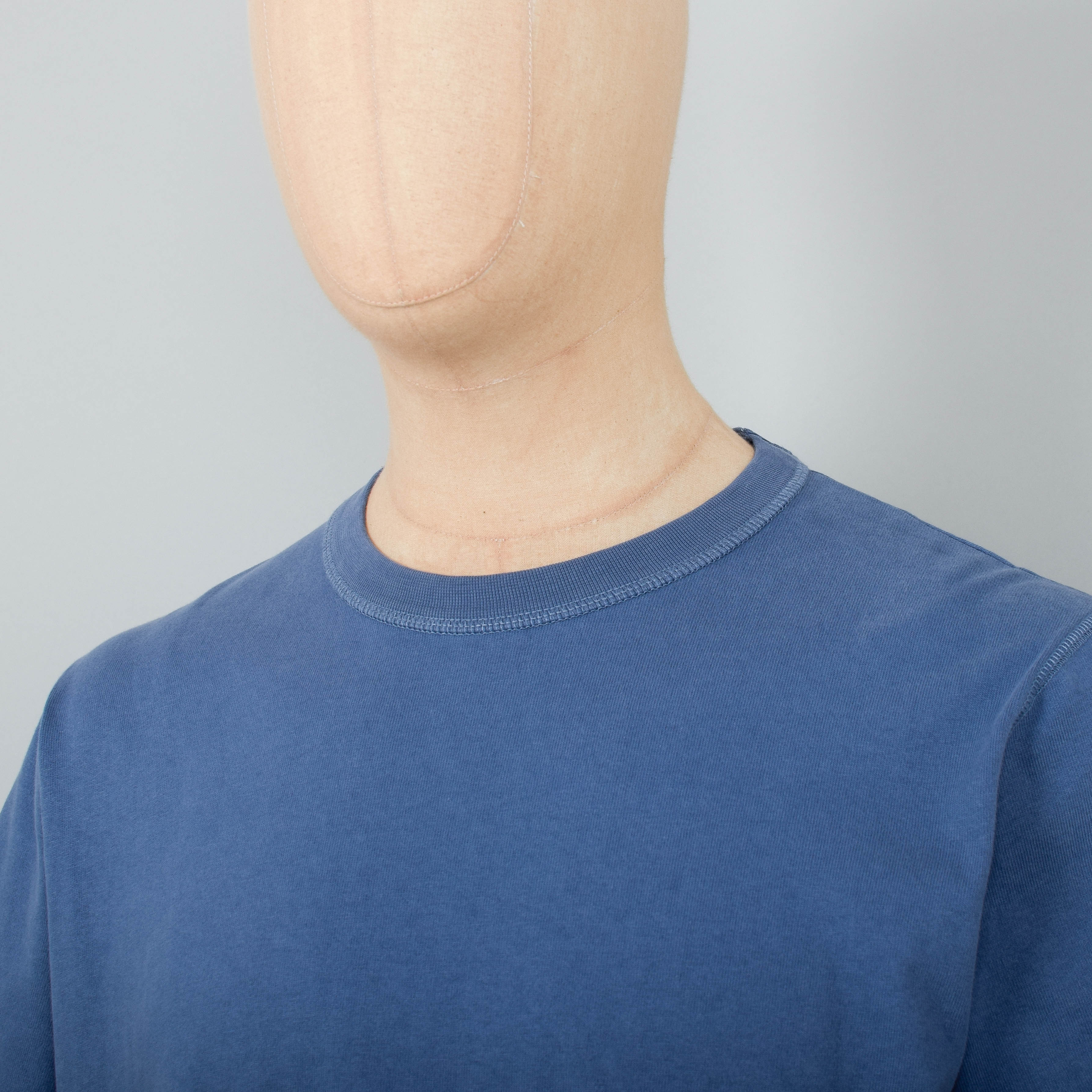 Norse Projects Holger Tab Series SS T-Shirt - Scoria Blue - Image 2