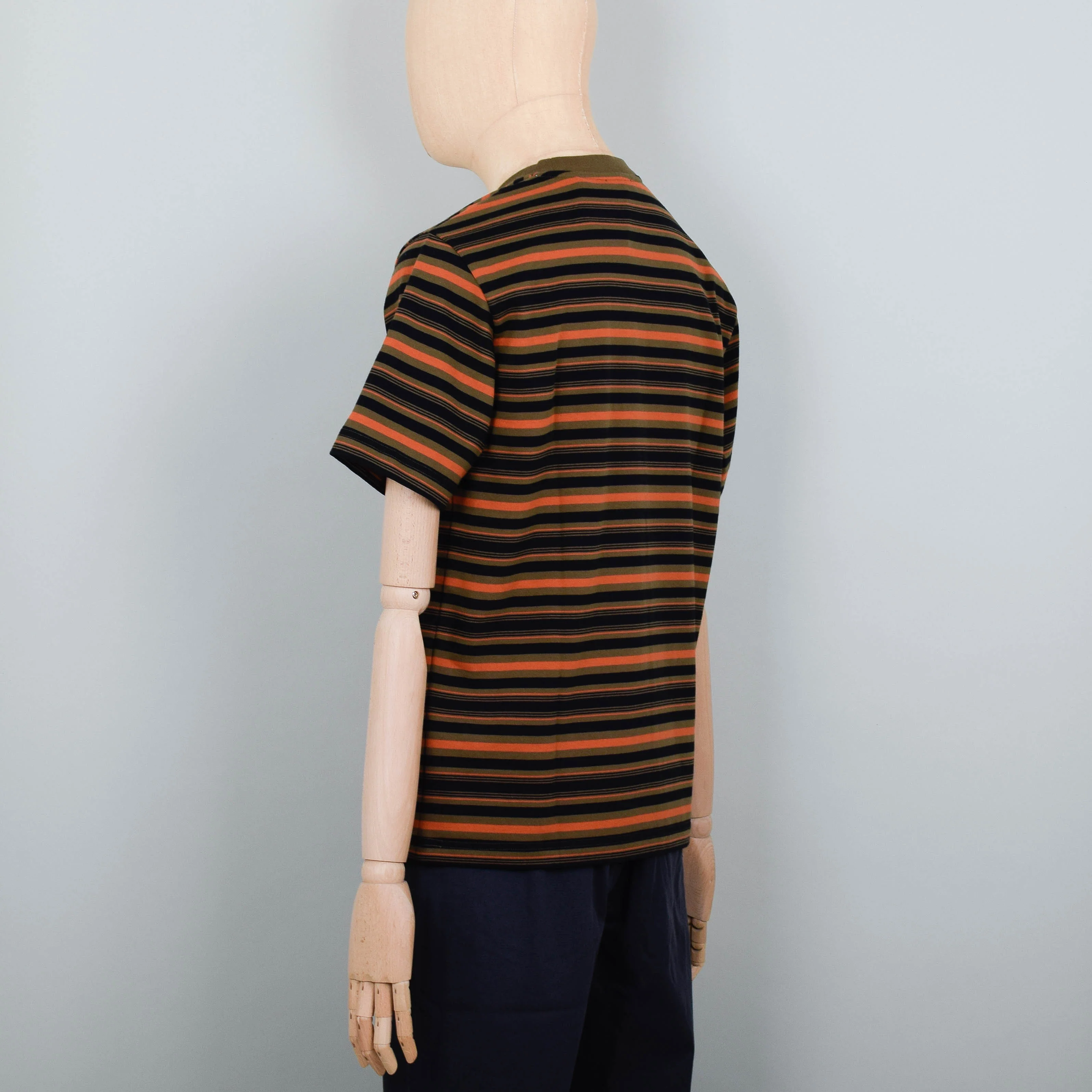 Norse Projects Johannes Multistripe T-Shirt - Multi - Image 3