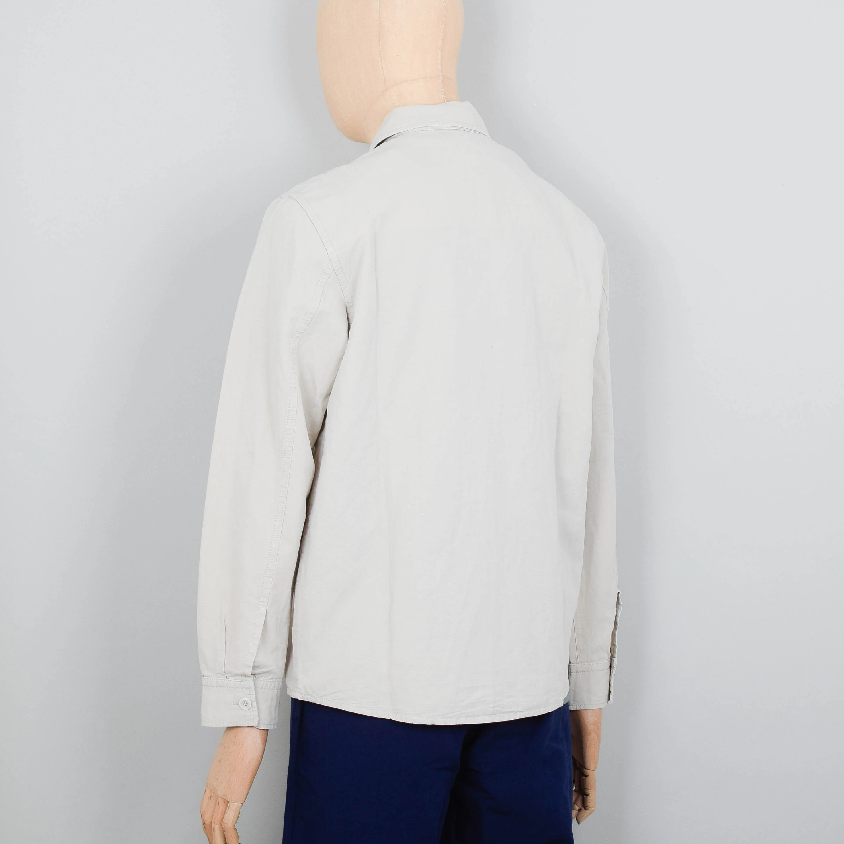 Norse Projects Julian Cotton Linen Jacket - Marble White - Image 3