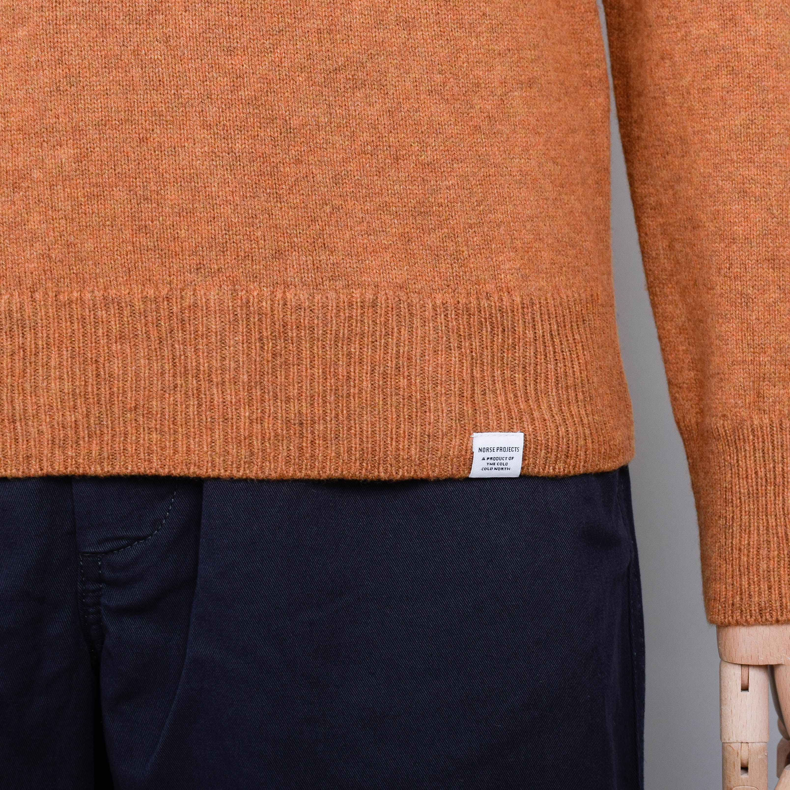 Norse Projects Sigfred Lambswool - Mustard Yellow - Image 3